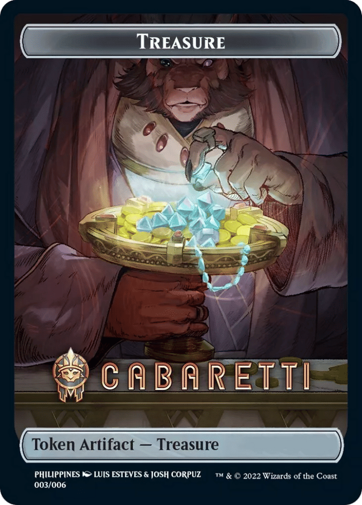 Treasure — Streets of New Capenna Southeast Asia Tokens — Magic: The Gathering