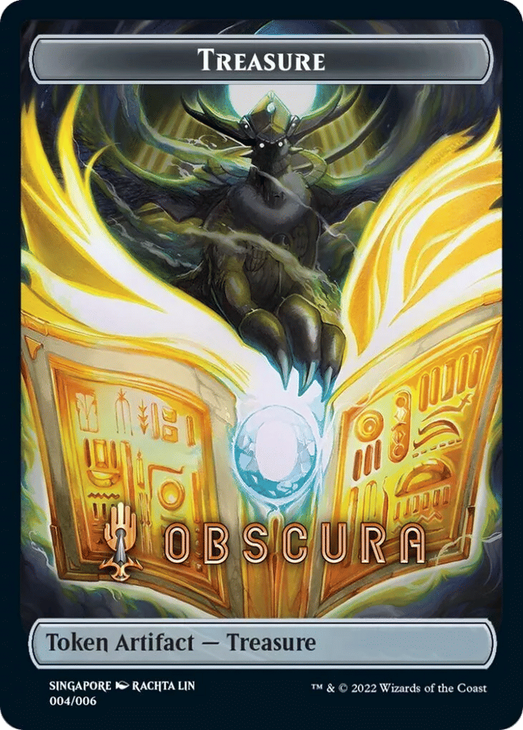 Treasure — Streets of New Capenna Southeast Asia Tokens — Magic: The Gathering