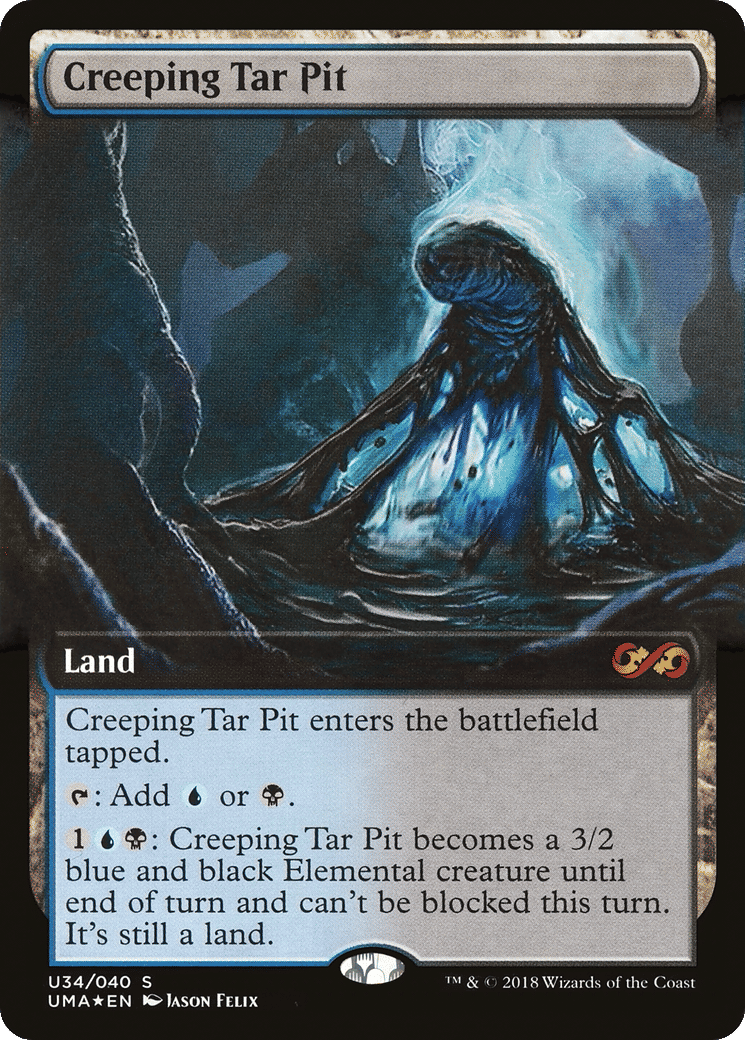 Creeping Tar Pit — Ultimate Box Topper — Magic: The Gathering