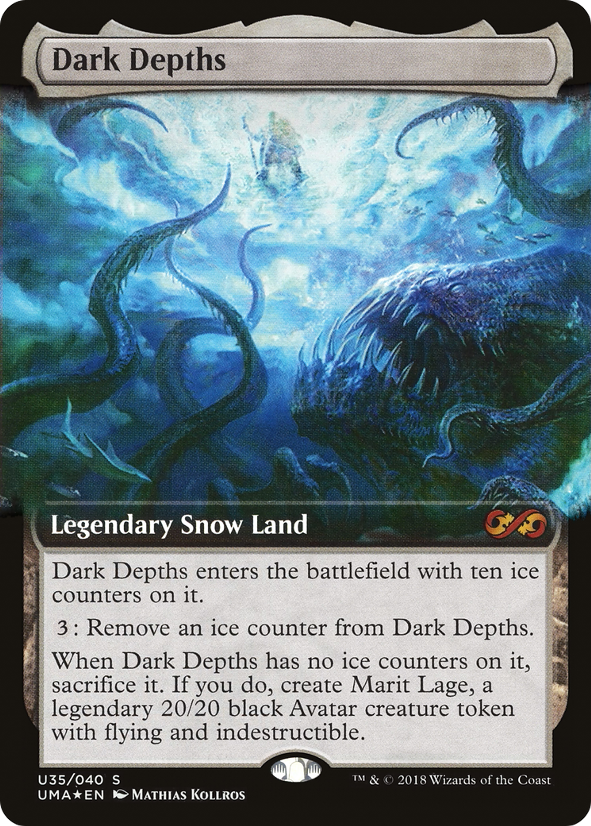 Profondeurs obscures — Ultimate Box Topper — Magic: The Gathering