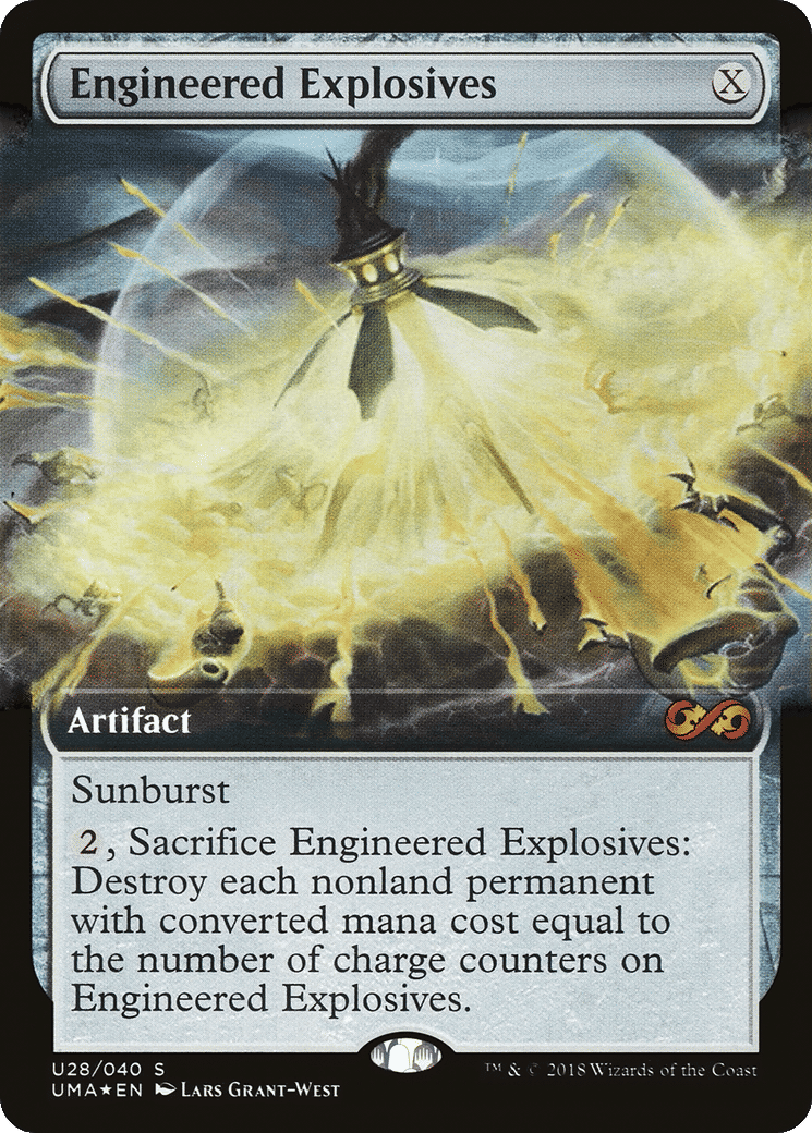 Engineered Explosives — Ultimate Box Topper — Magic: The Gathering