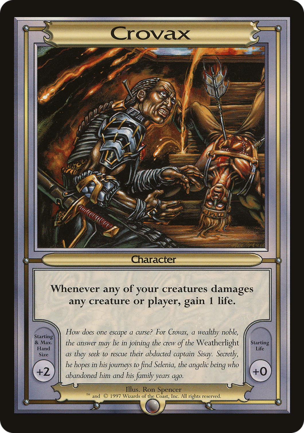 Crovax — Vanguard Series — Magic: The Gathering