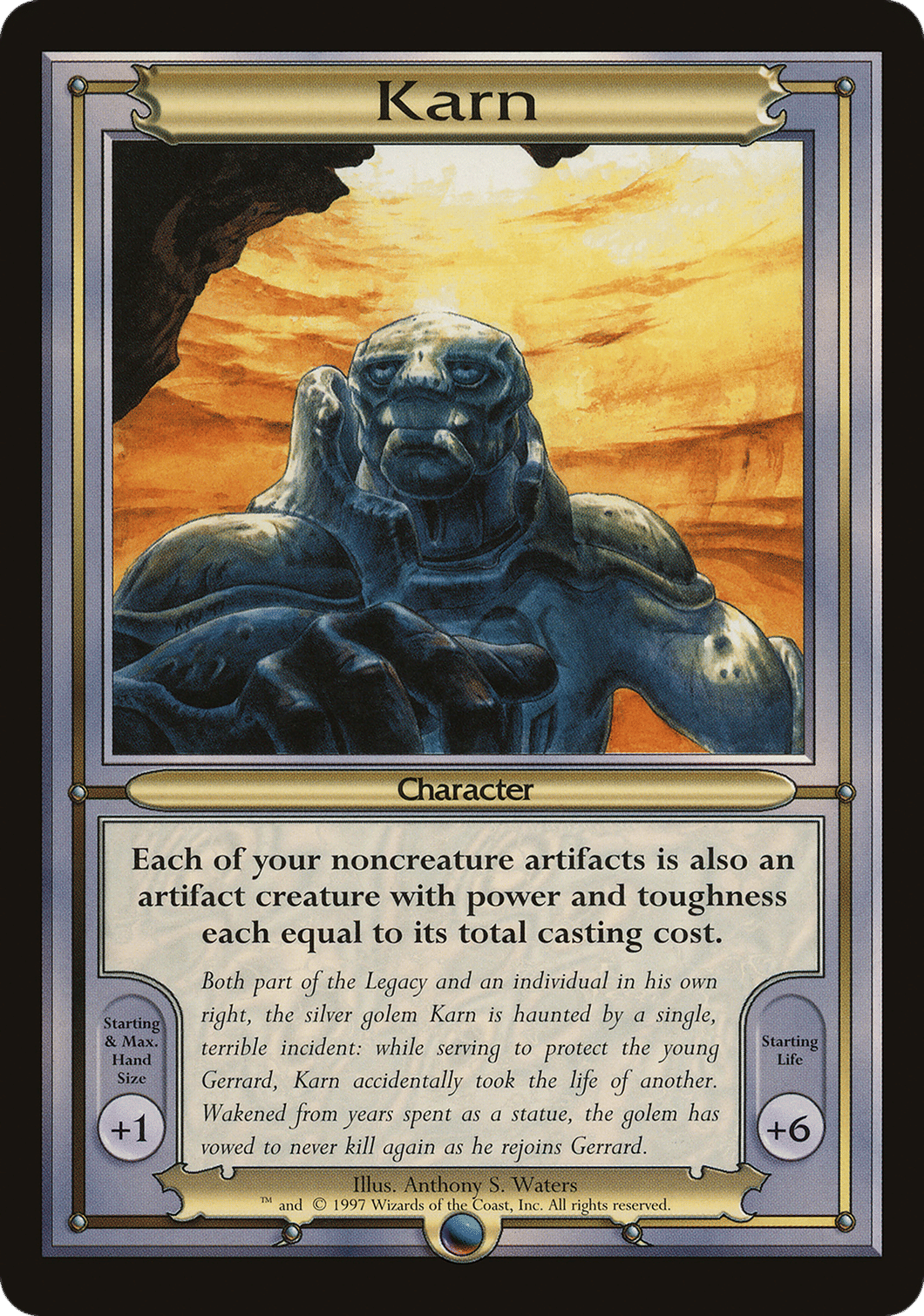 Karn — Vanguard Series — Magic: The Gathering