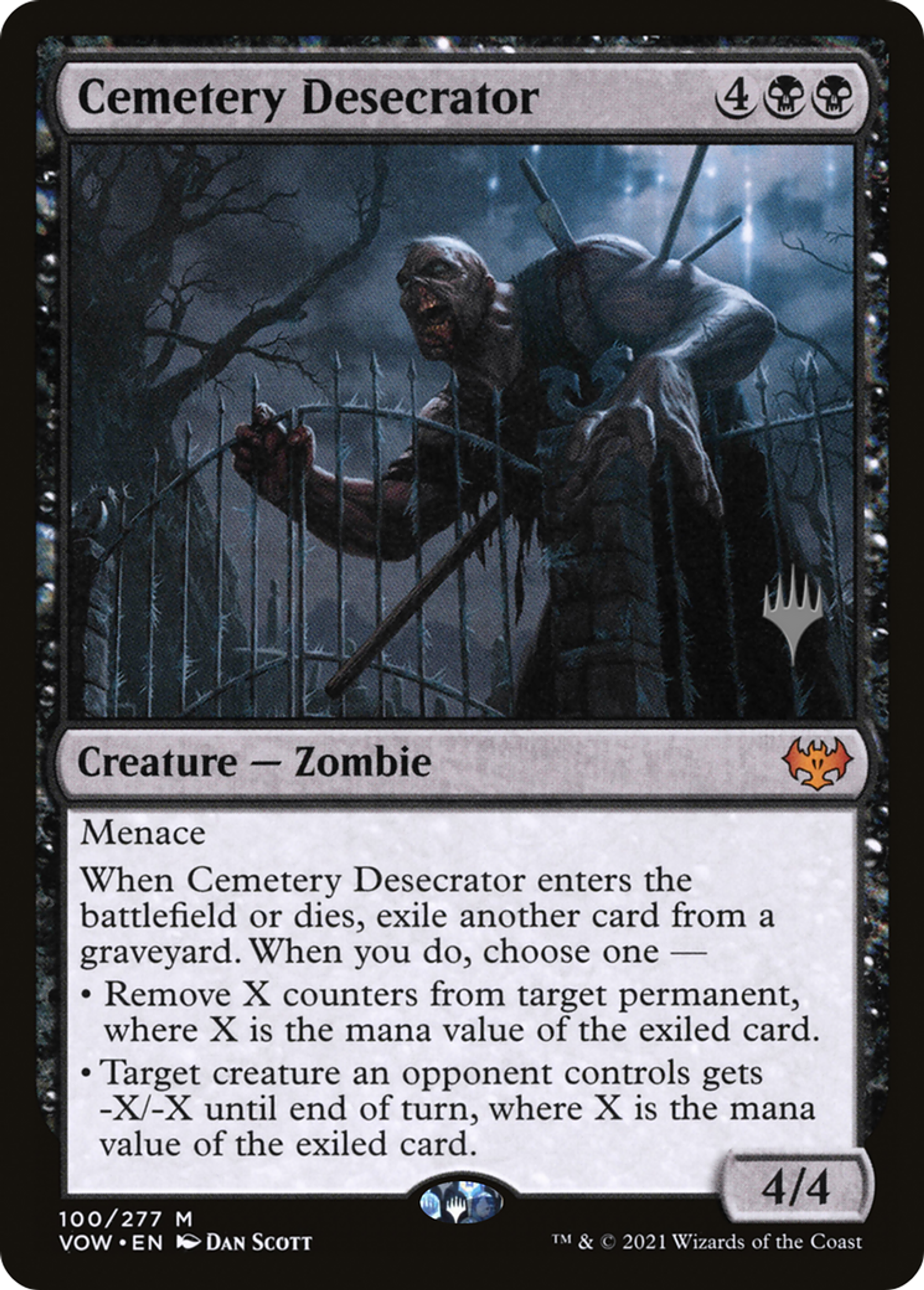 Profanateur de cimetière — Innistrad: Crimson Vow Promos — Magic: The Gathering