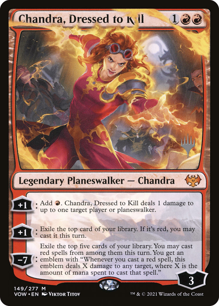 Chandra, Dressed to Kill — Innistrad: Crimson Vow Promos — Magic: The Gathering
