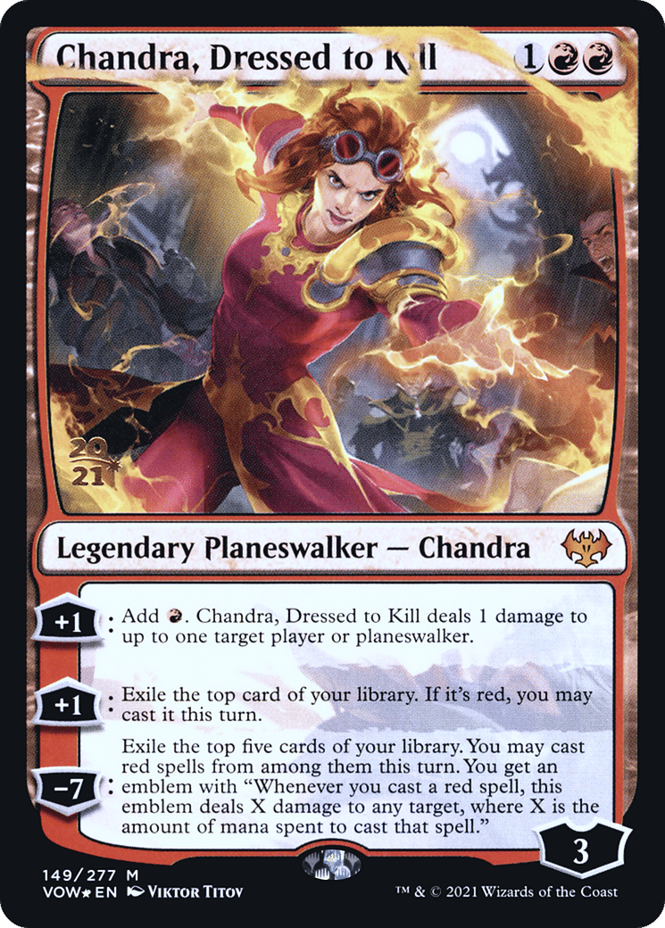 Chandra, Dressed to Kill — Innistrad: Crimson Vow Promos — Magic: The Gathering