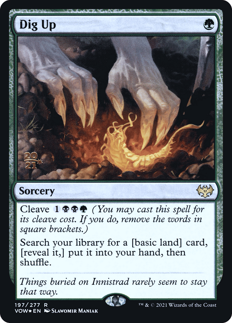 Dig Up — Innistrad: Crimson Vow Promos — Magic: The Gathering