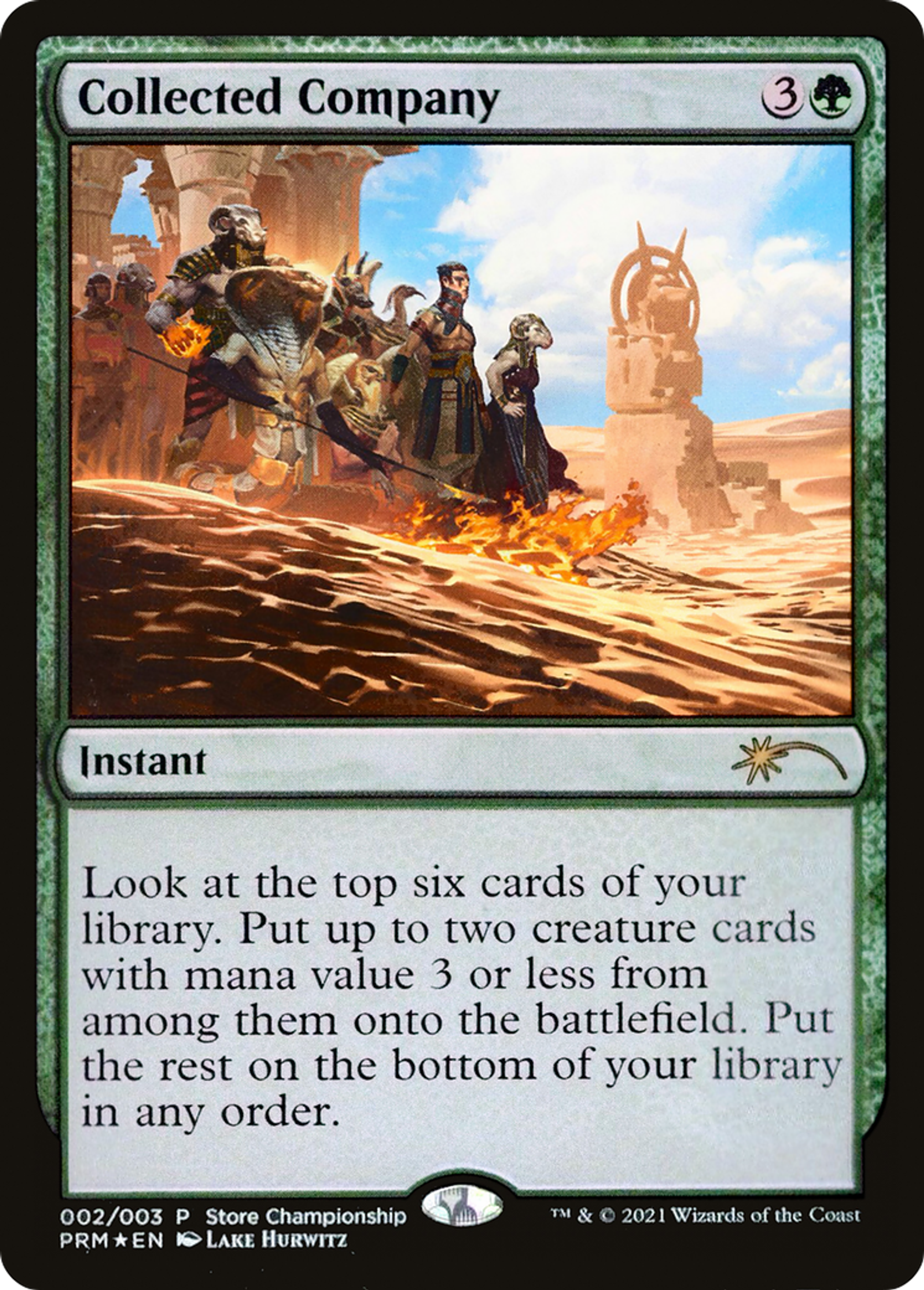 Compagnie rassemblée — Wizards Play Network 2021 — Magic: The Gathering