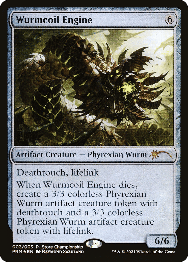 Wurmcoil Engine — Wizards Play Network 2021 — Magic: The Gathering