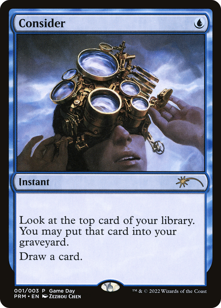 Consider — Wizards Play Network 2022 — Magic: The Gathering