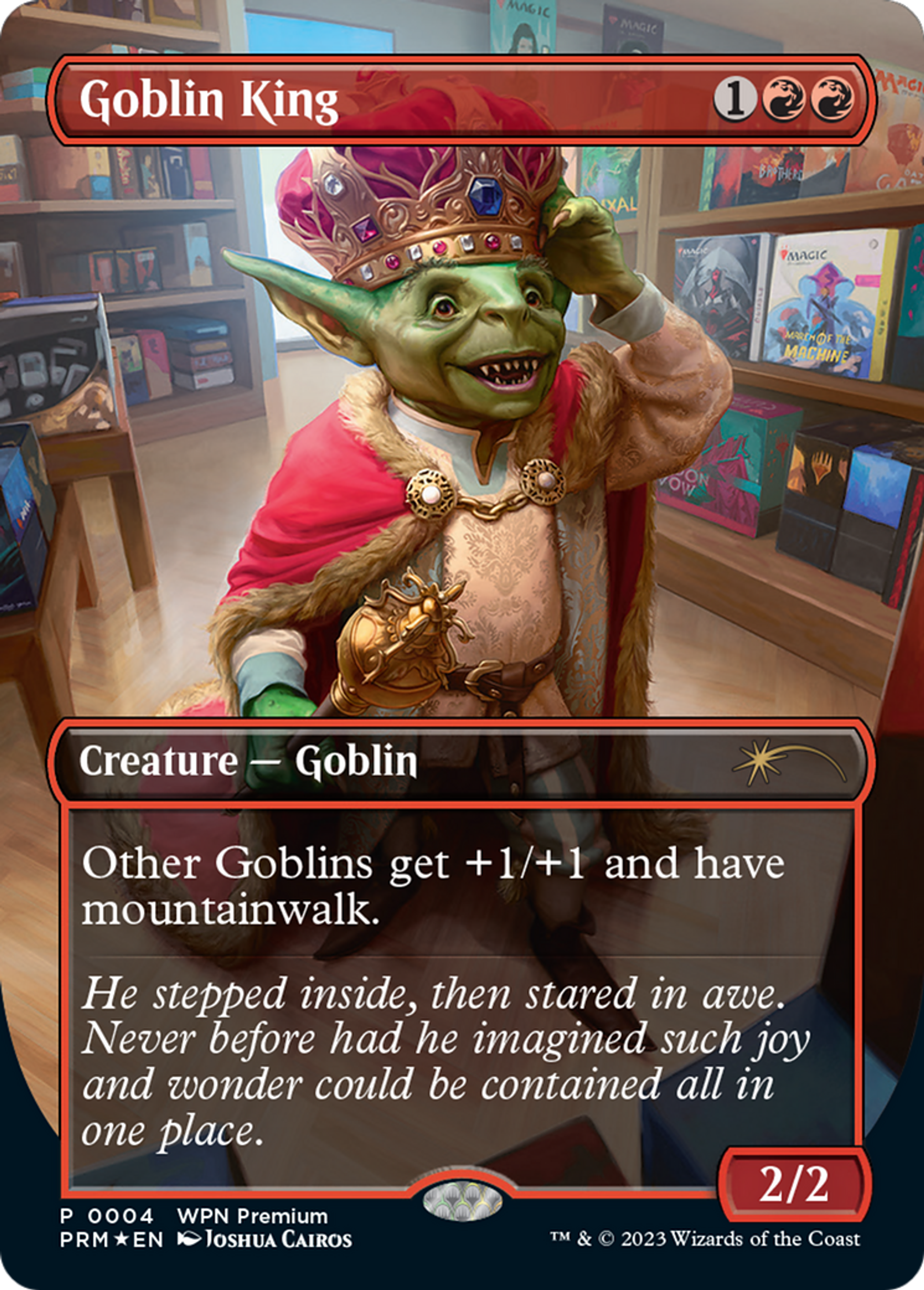 Roi des gobelins — Wizards Play Network 2024 — Magic: The Gathering