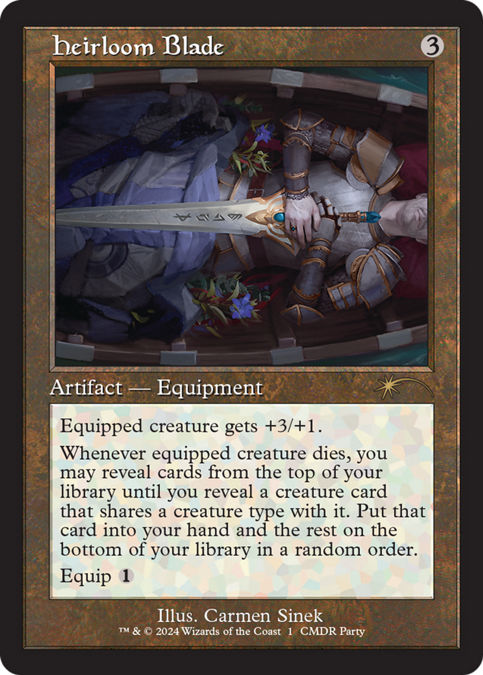 Lame d'héritage — Wizards Play Network 2024 — Magic: The Gathering