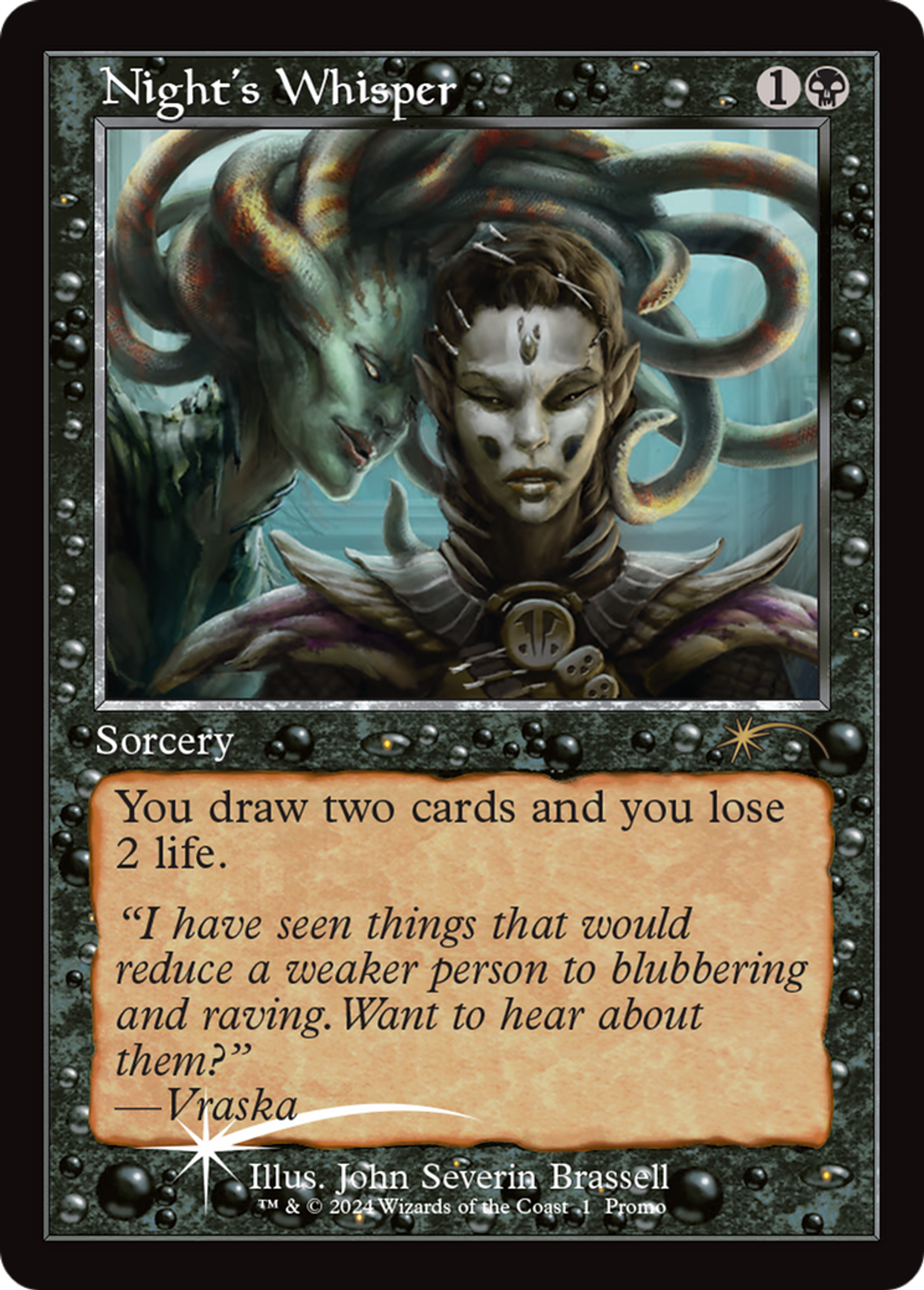 Night's Whisper — Wizards Play Network 2024 — Magic: The Gathering