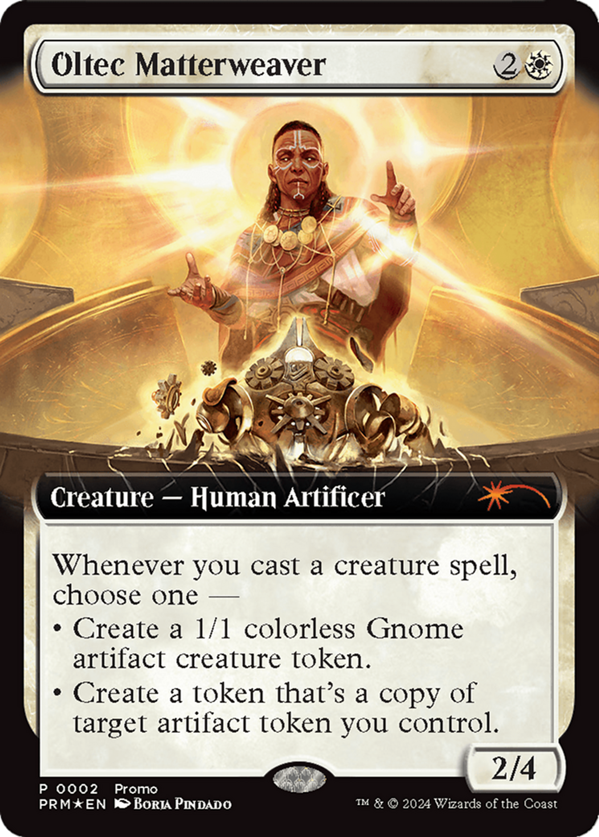 Tisseur de matière oltèque — Wizards Play Network 2024 — Magic: The Gathering