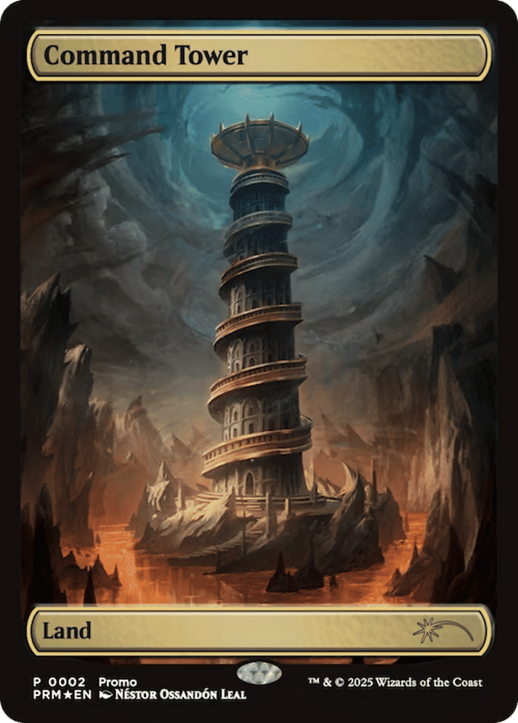Command Tower — Wizards Play Network 2025 — Magic: The Gathering