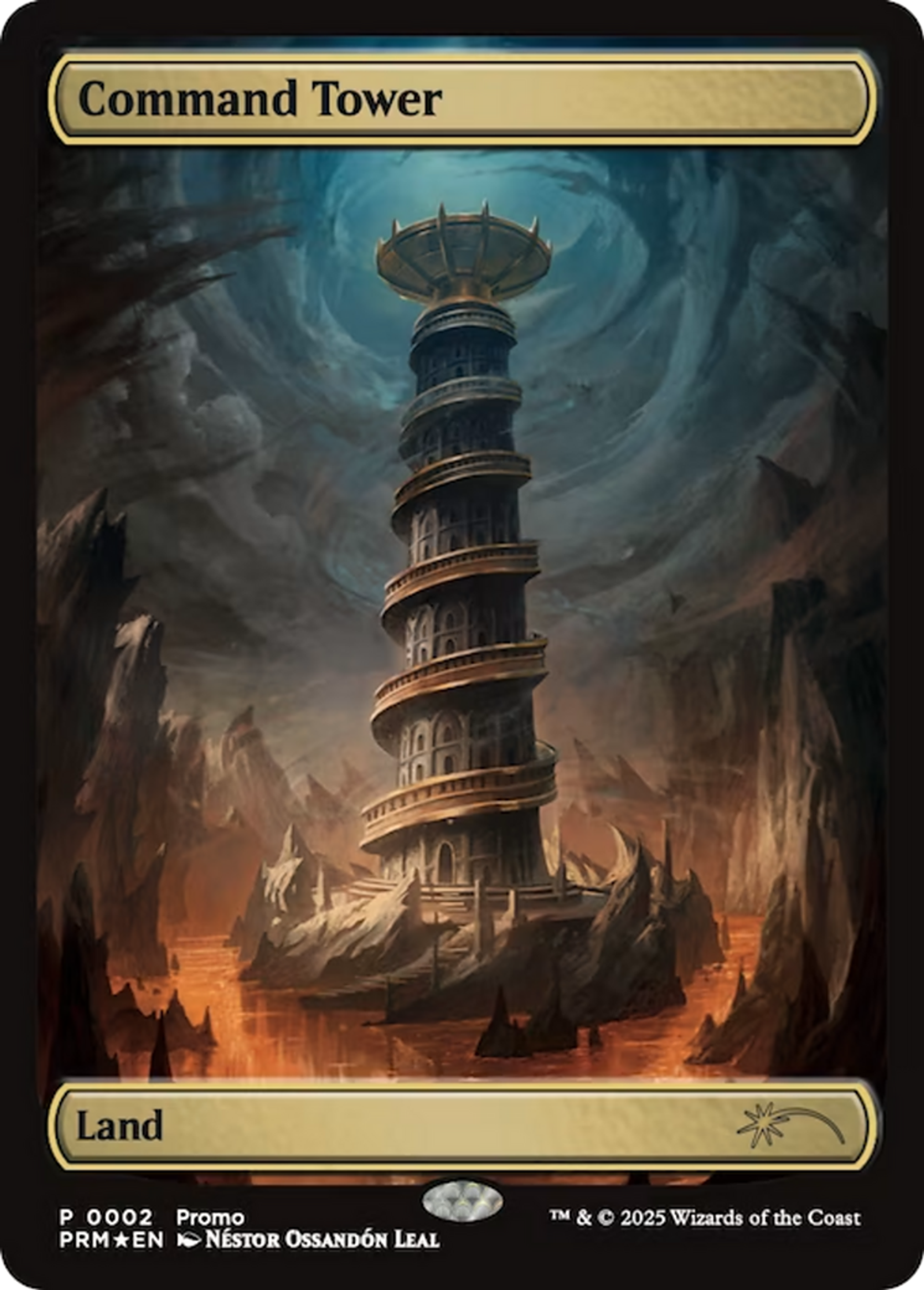 Command Tower — Wizards Play Network 2025 — Magic: The Gathering
