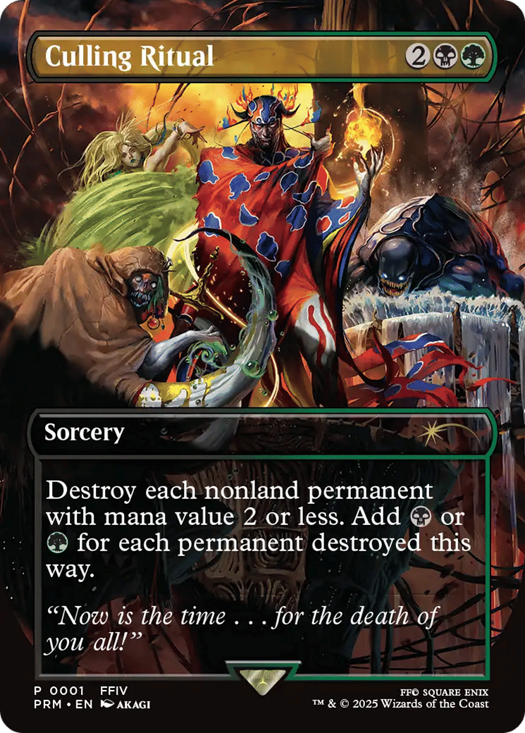 Culling Ritual — Wizards Play Network 2025 — Magic: The Gathering