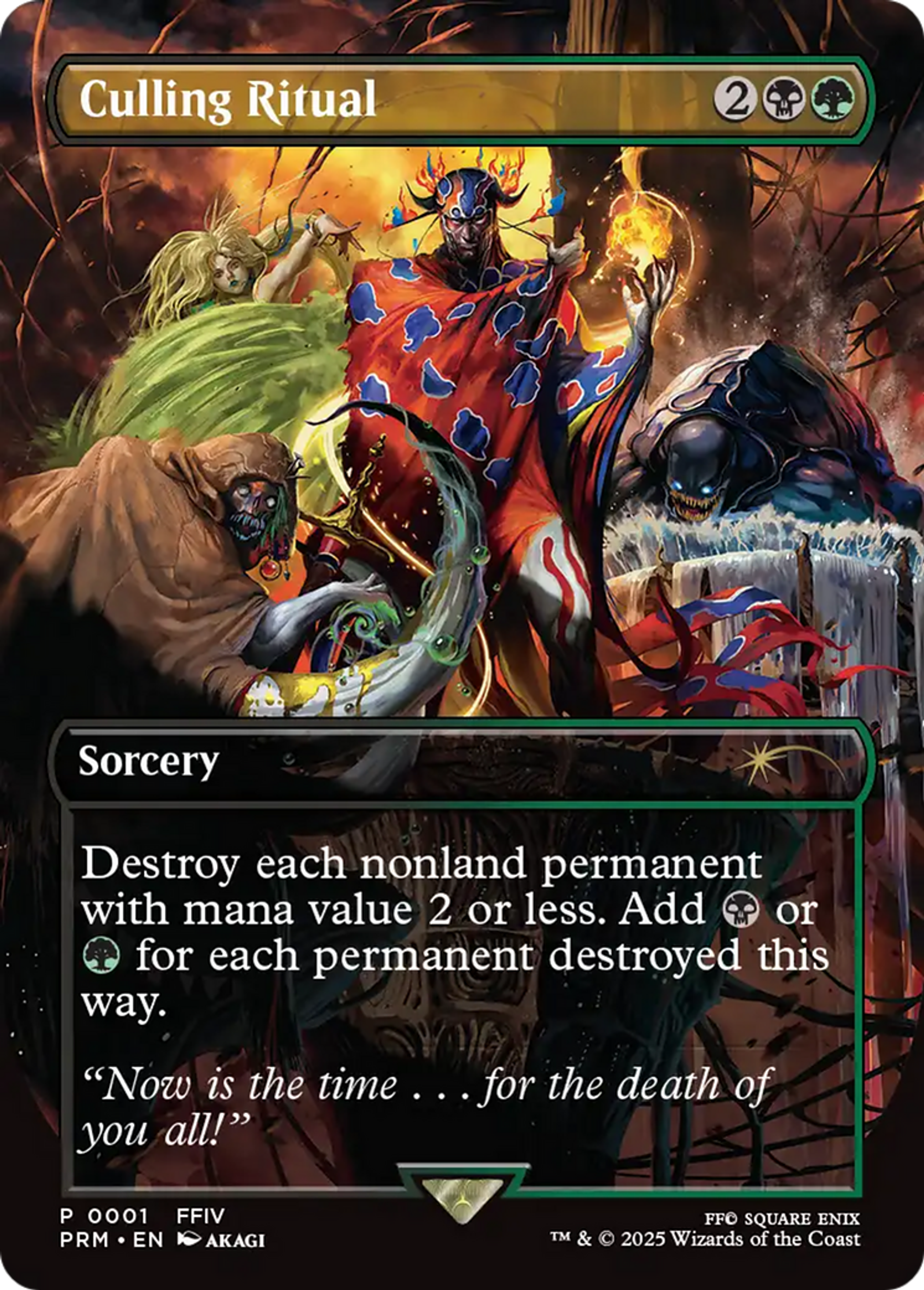 Culling Ritual — Wizards Play Network 2025 — Magic: The Gathering