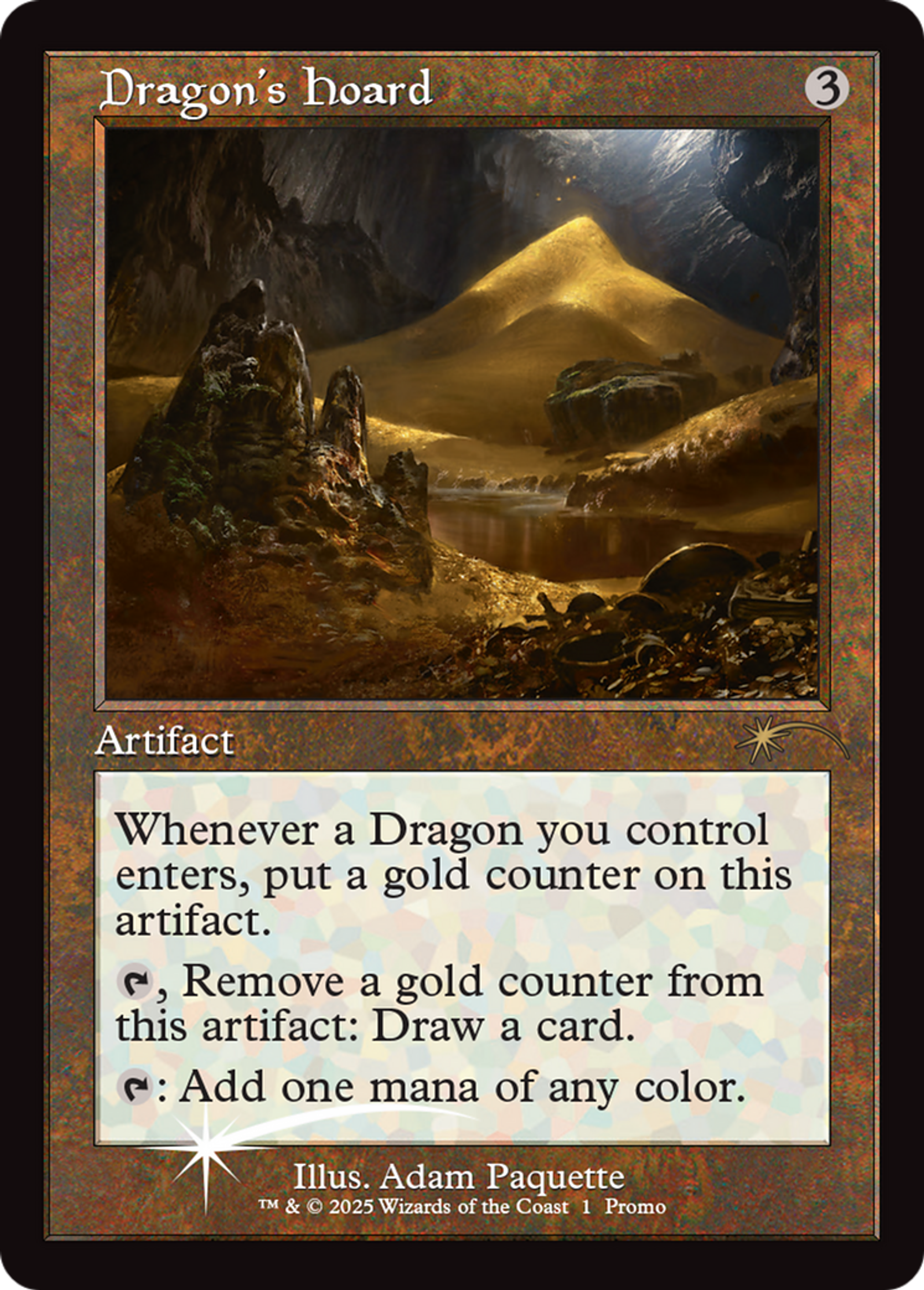 Butin du dragon — Wizards Play Network 2025 — Magic: The Gathering