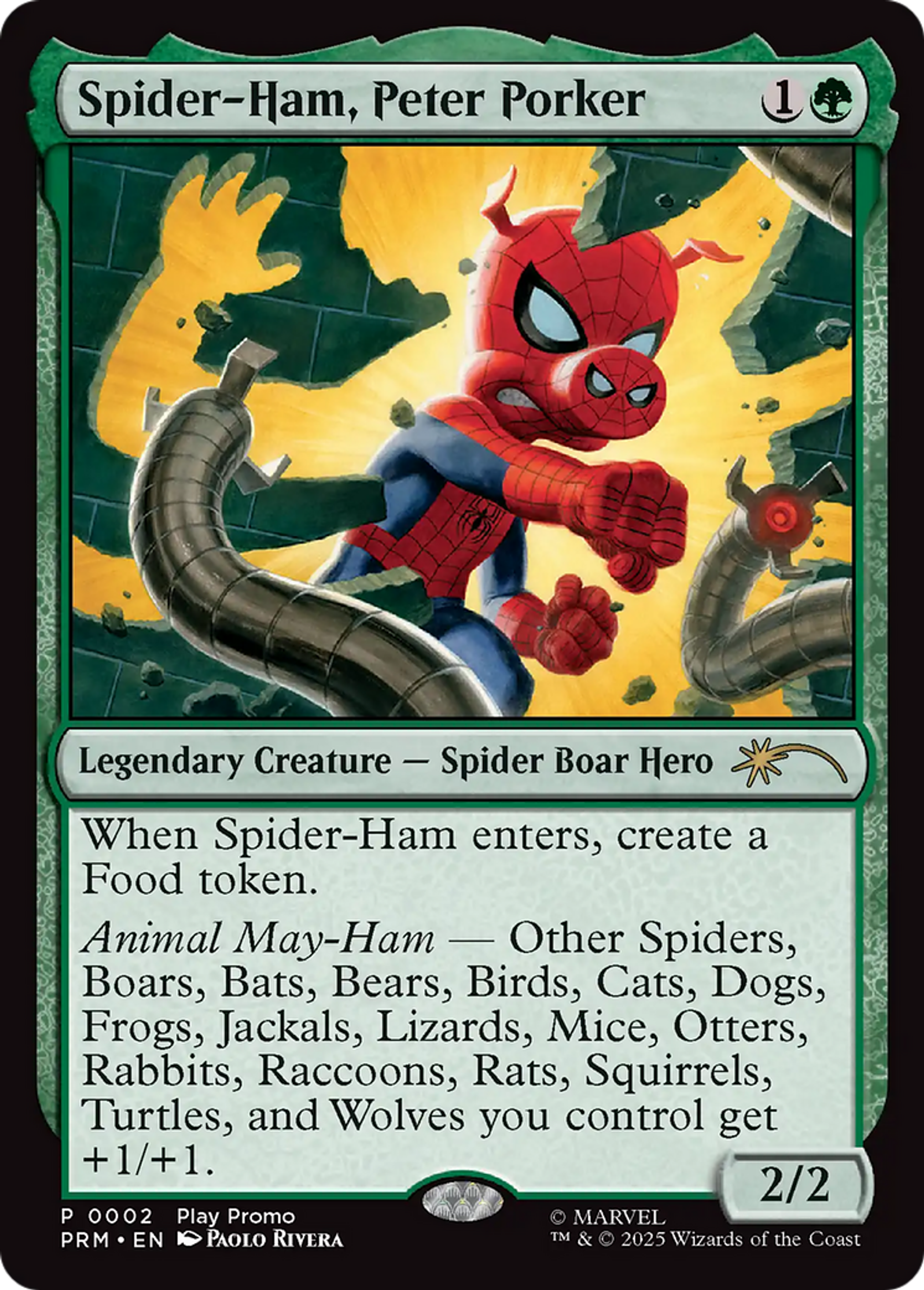 Spider-Ham, Peter Porker — Wizards Play Network 2025 — Magic: The Gathering