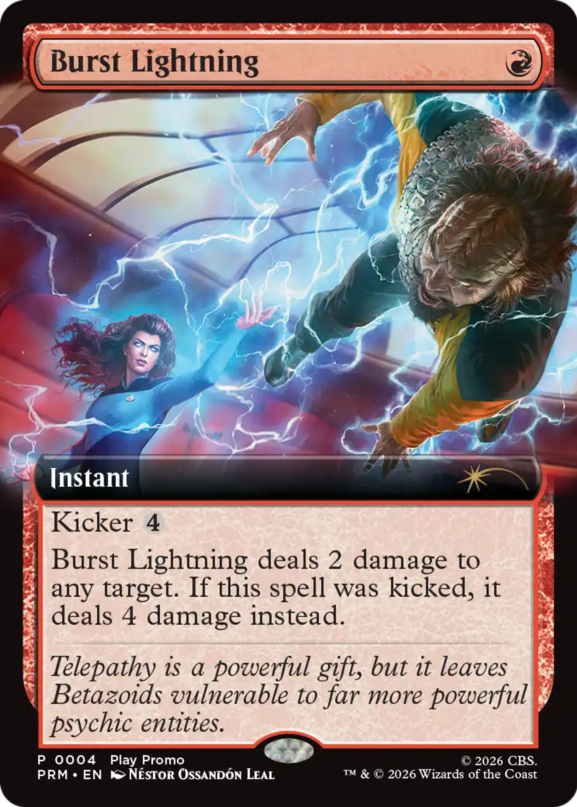 Burst Lightning — Wizards Play Network 2026 — Magic: The Gathering