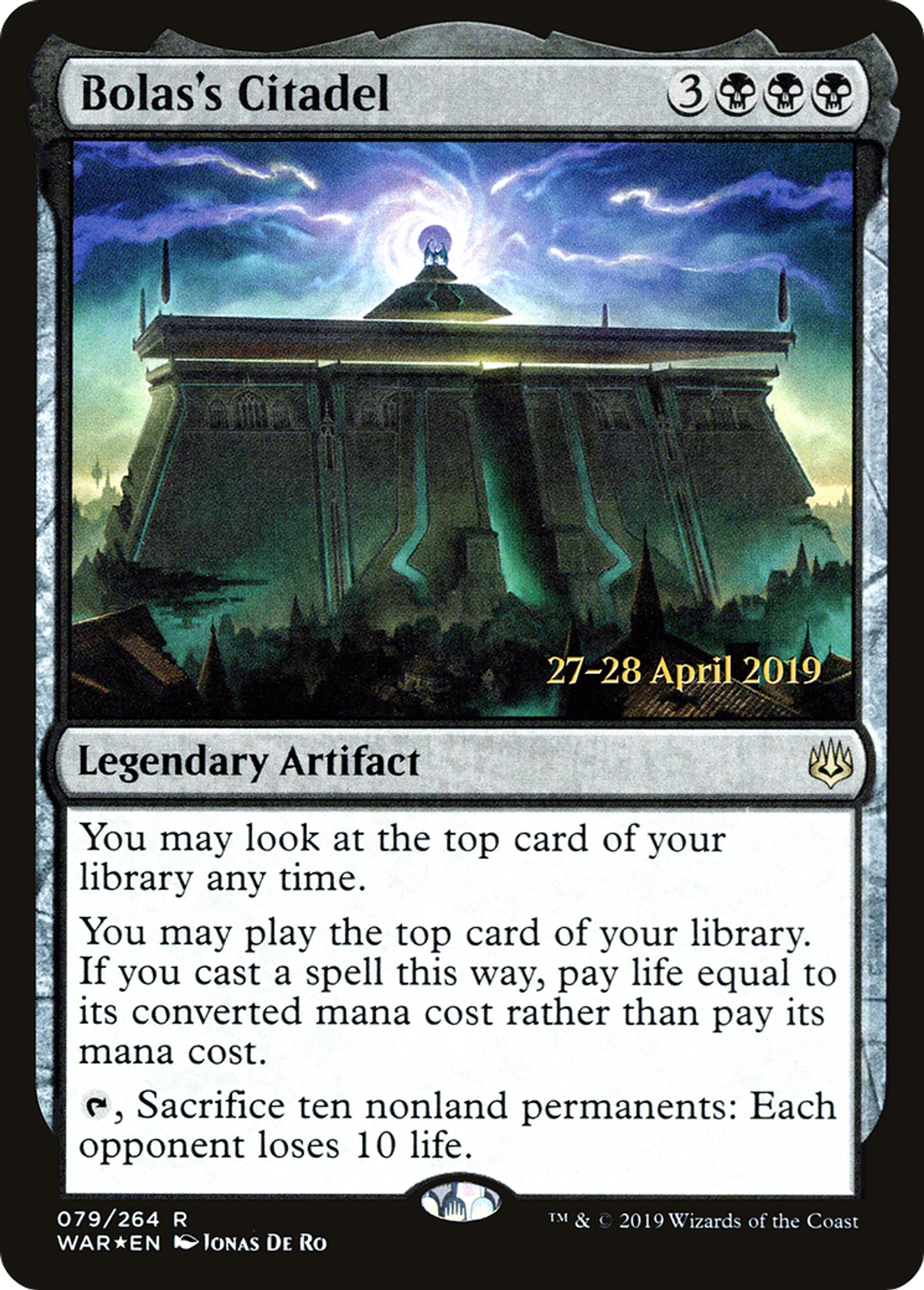 Bolas's Citadel — War of the Spark Promos — Magic: The Gathering