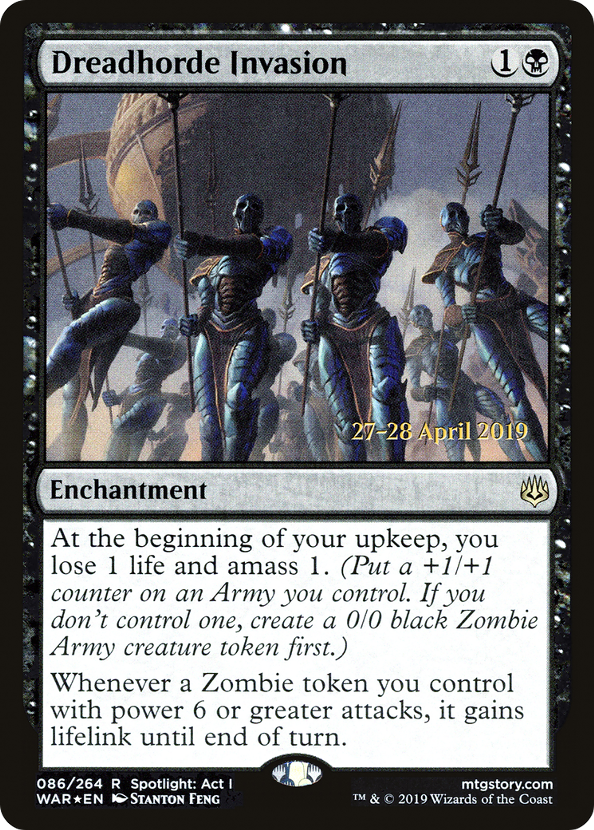 Dreadhorde Invasion — War of the Spark Promos — Magic: The Gathering
