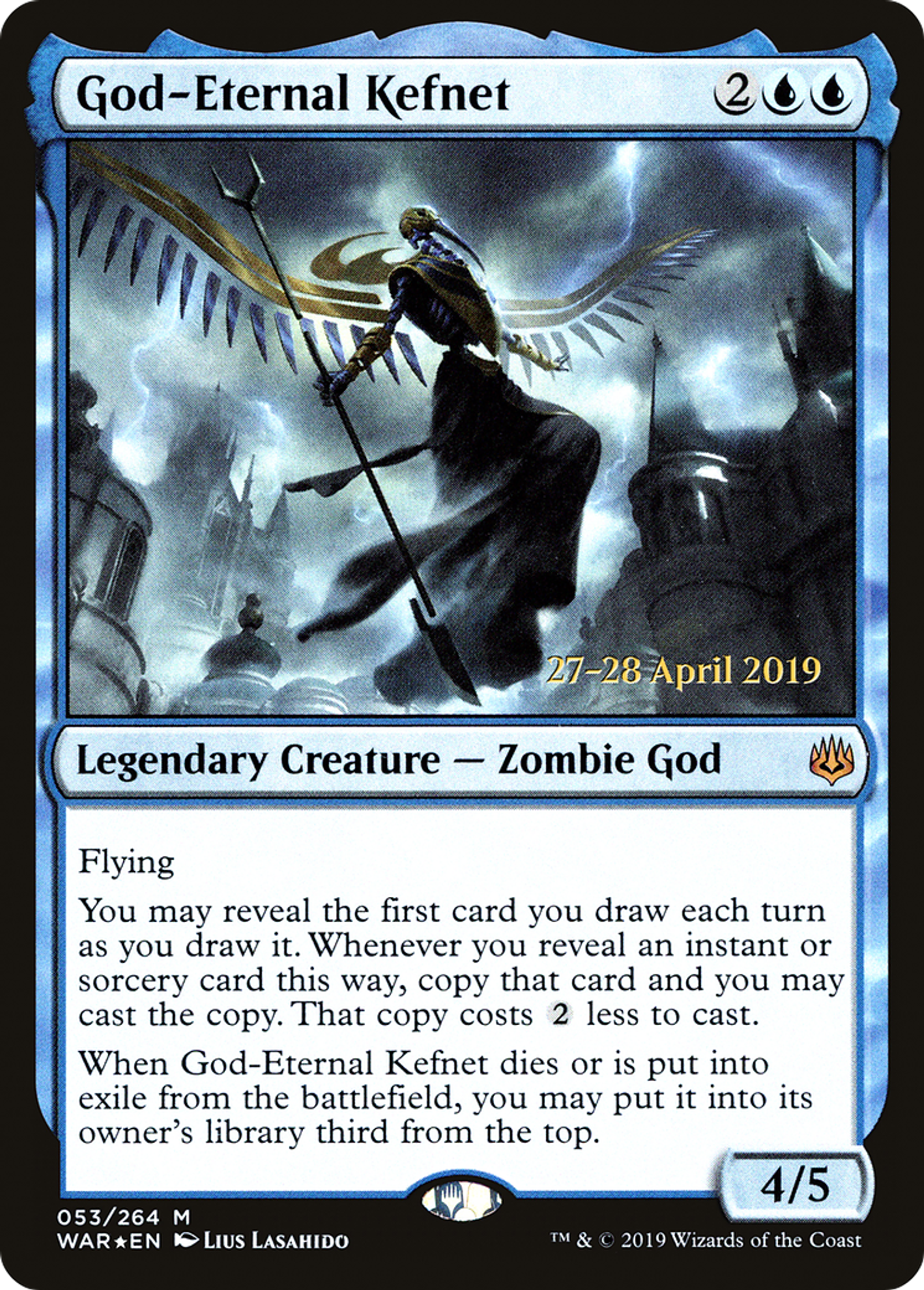 God-Eternal Kefnet — War of the Spark Promos — Magic: The Gathering