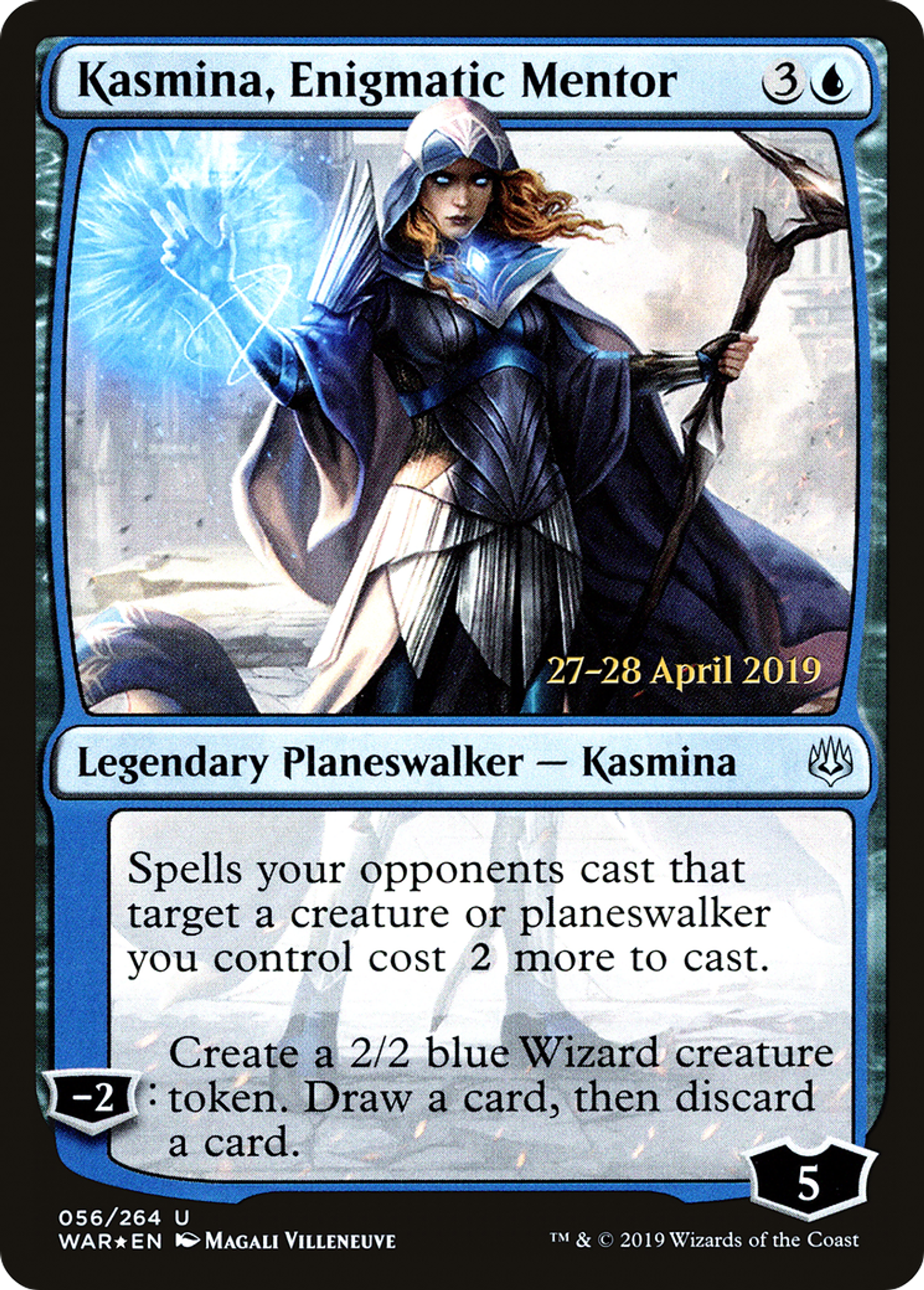 Kasmina, Enigmatic Mentor — War of the Spark Promos — Magic: The Gathering