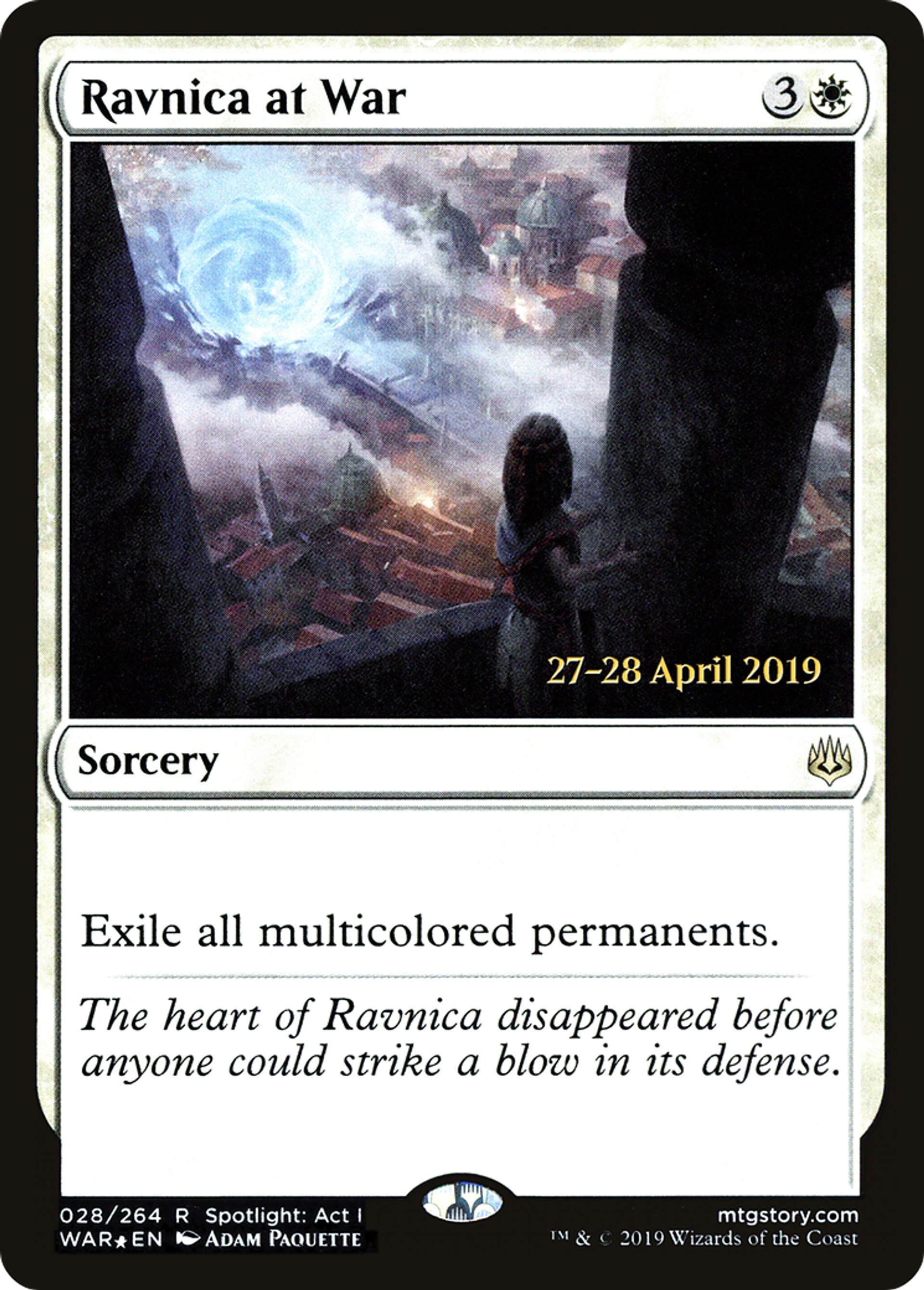 Ravnica at War — War of the Spark Promos — Magic: The Gathering