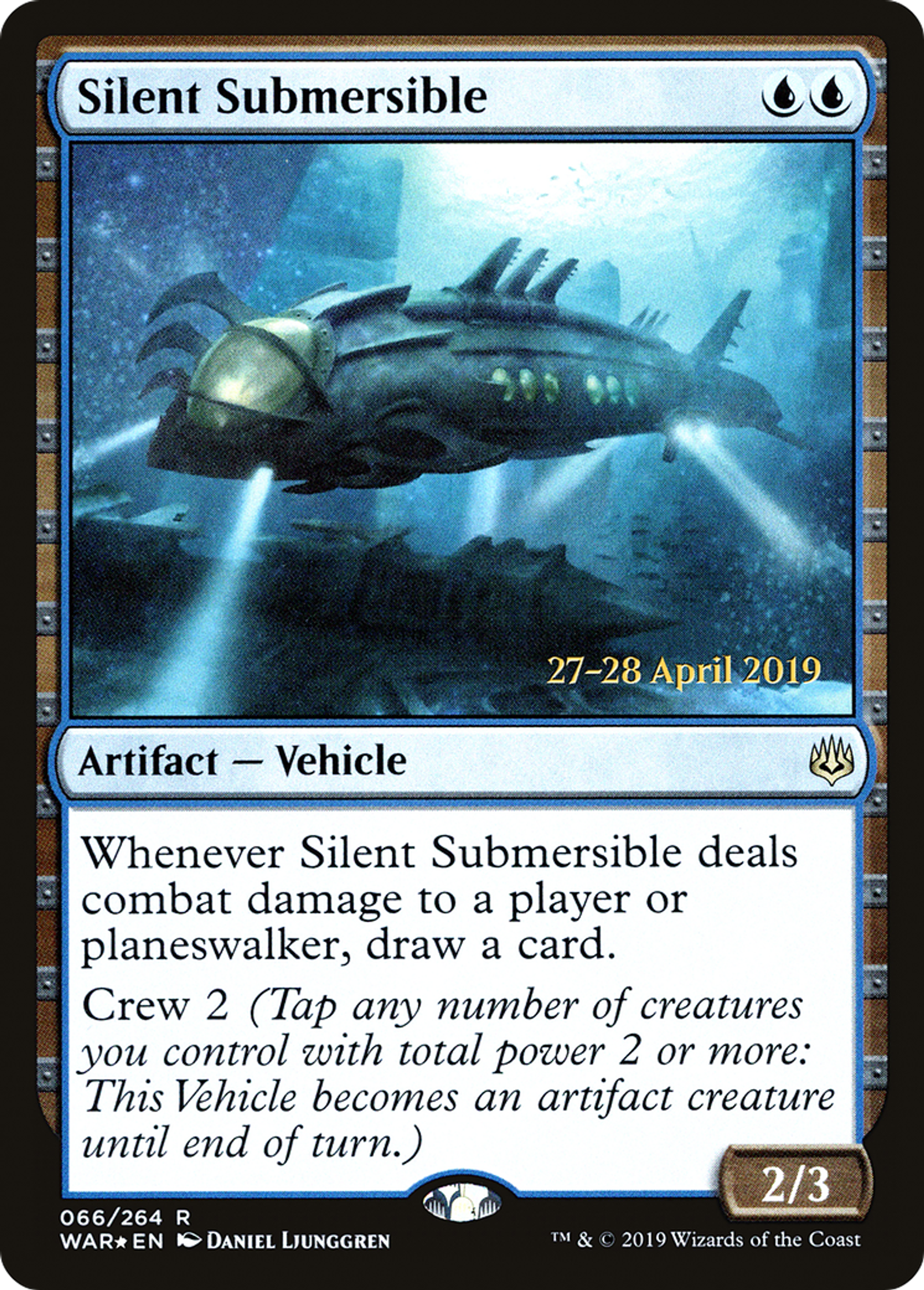 Silent Submersible — War of the Spark Promos — Magic: The Gathering