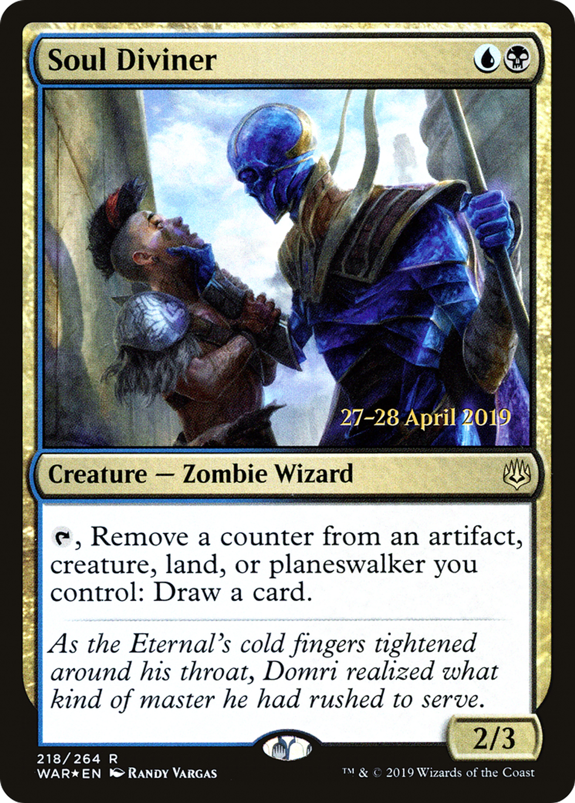 Soul Diviner — War of the Spark Promos — Magic: The Gathering