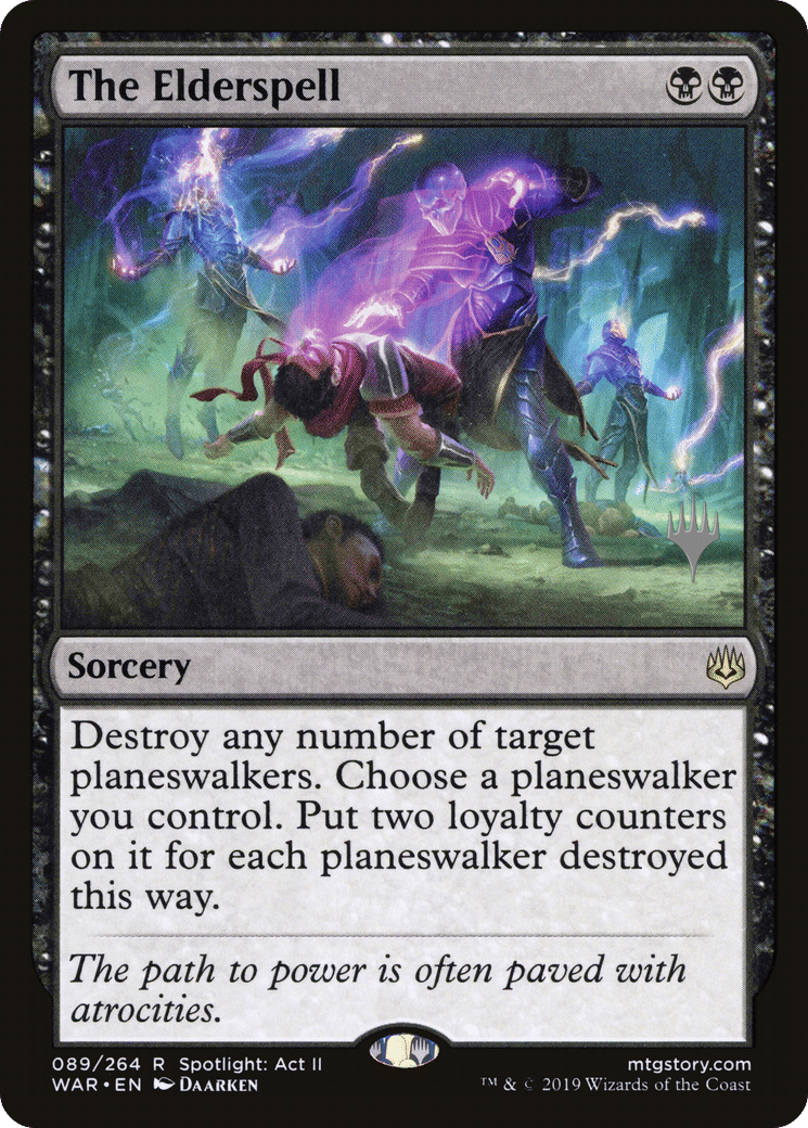 The Elderspell — War of the Spark Promos — Magic: The Gathering