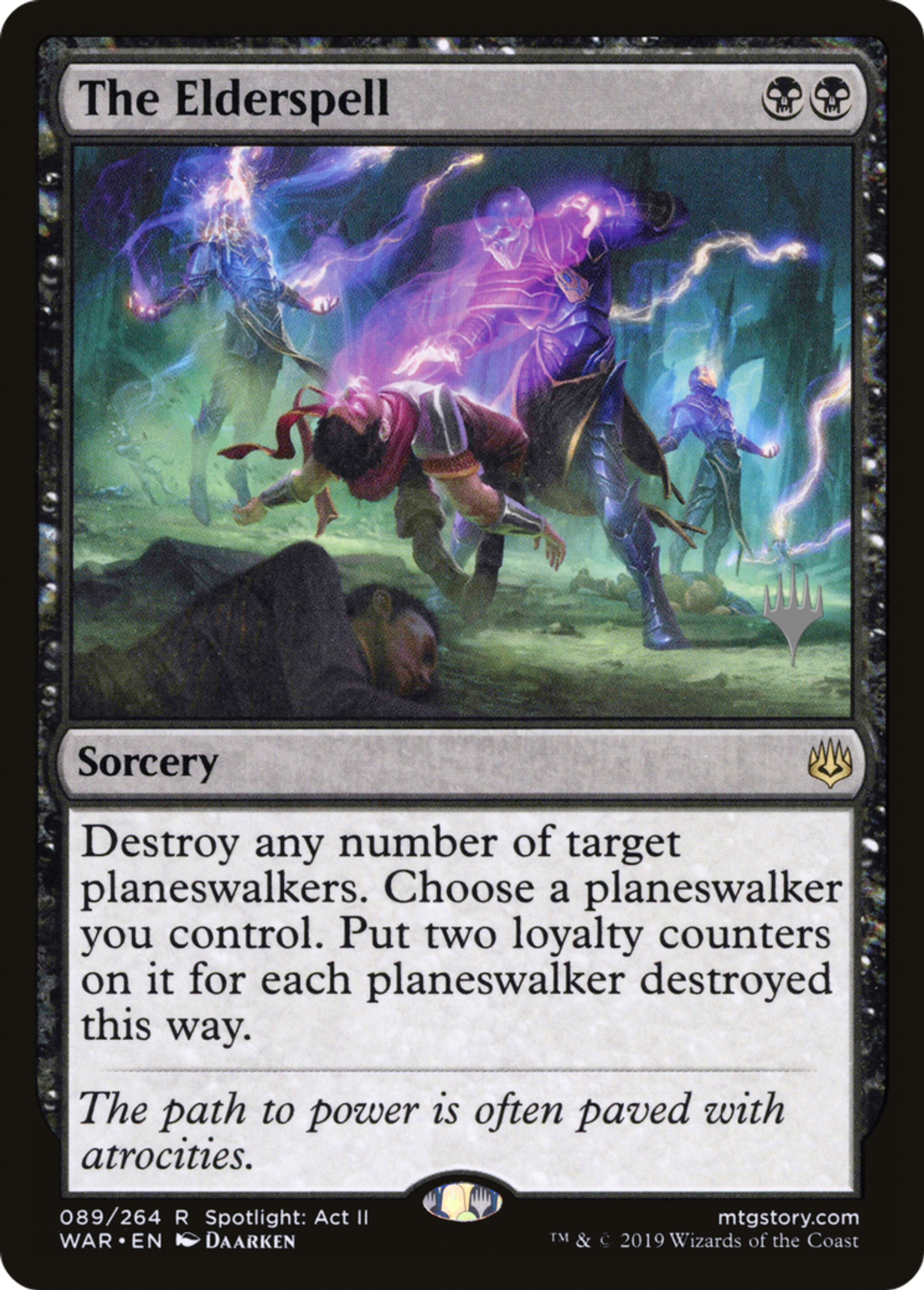 The Elderspell — War of the Spark Promos — Magic: The Gathering