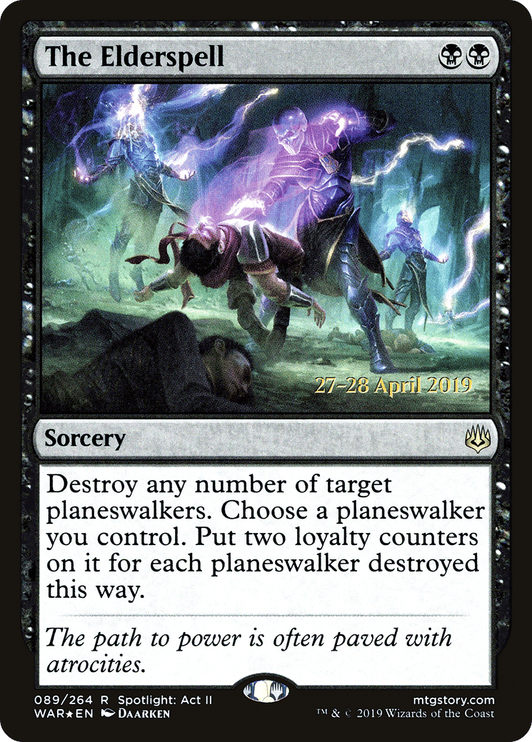 The Elderspell — War of the Spark Promos — Magic: The Gathering
