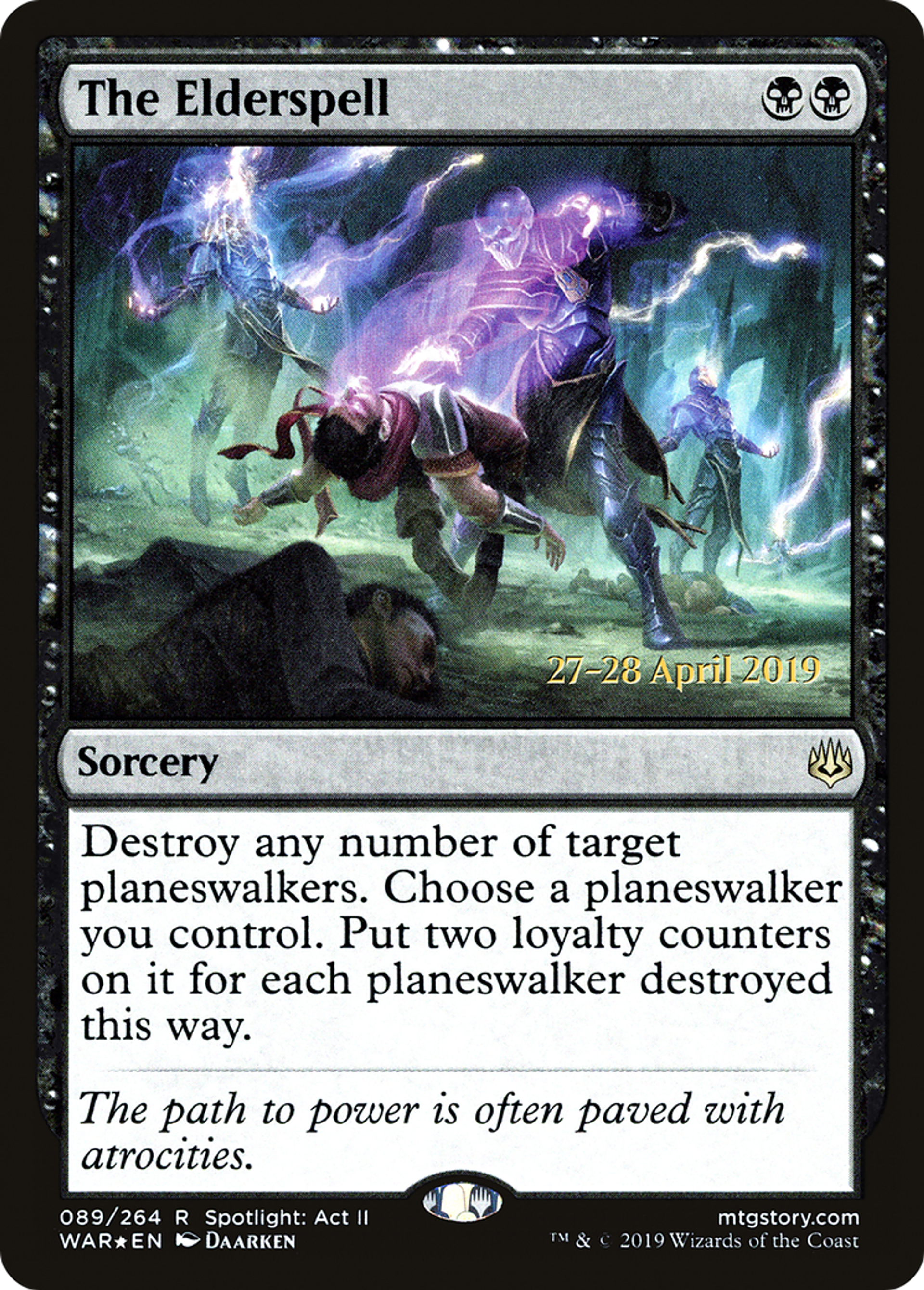 The Elderspell — War of the Spark Promos — Magic: The Gathering