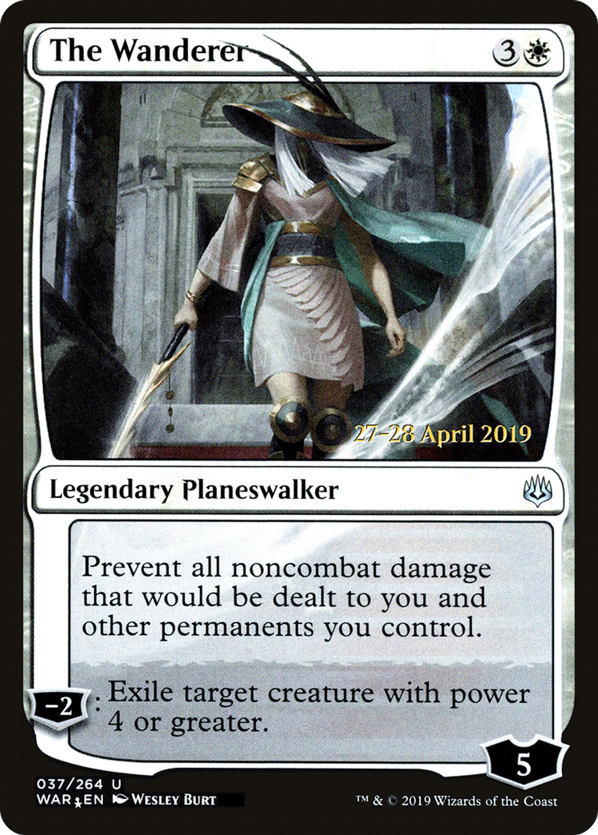 The Wanderer — War of the Spark Promos — Magic: The Gathering