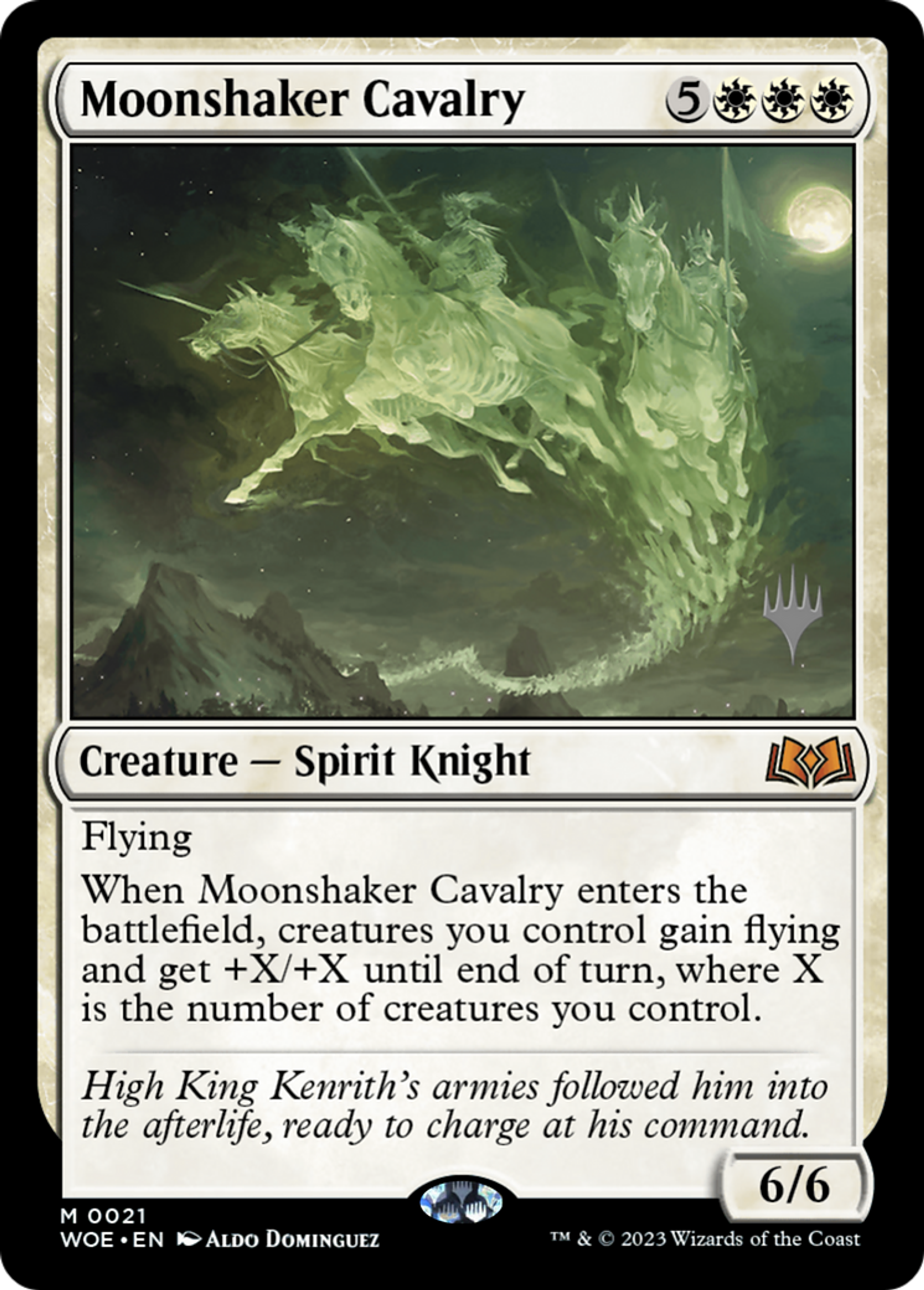 Moonshaker Cavalry — Wilds of Eldraine Promos — Magic: The Gathering