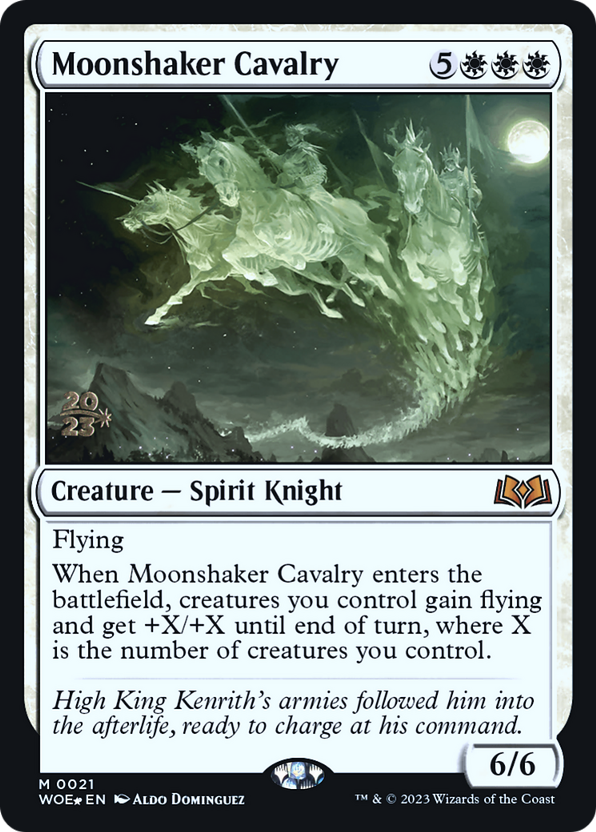 Moonshaker Cavalry — Wilds of Eldraine Promos — Magic: The Gathering