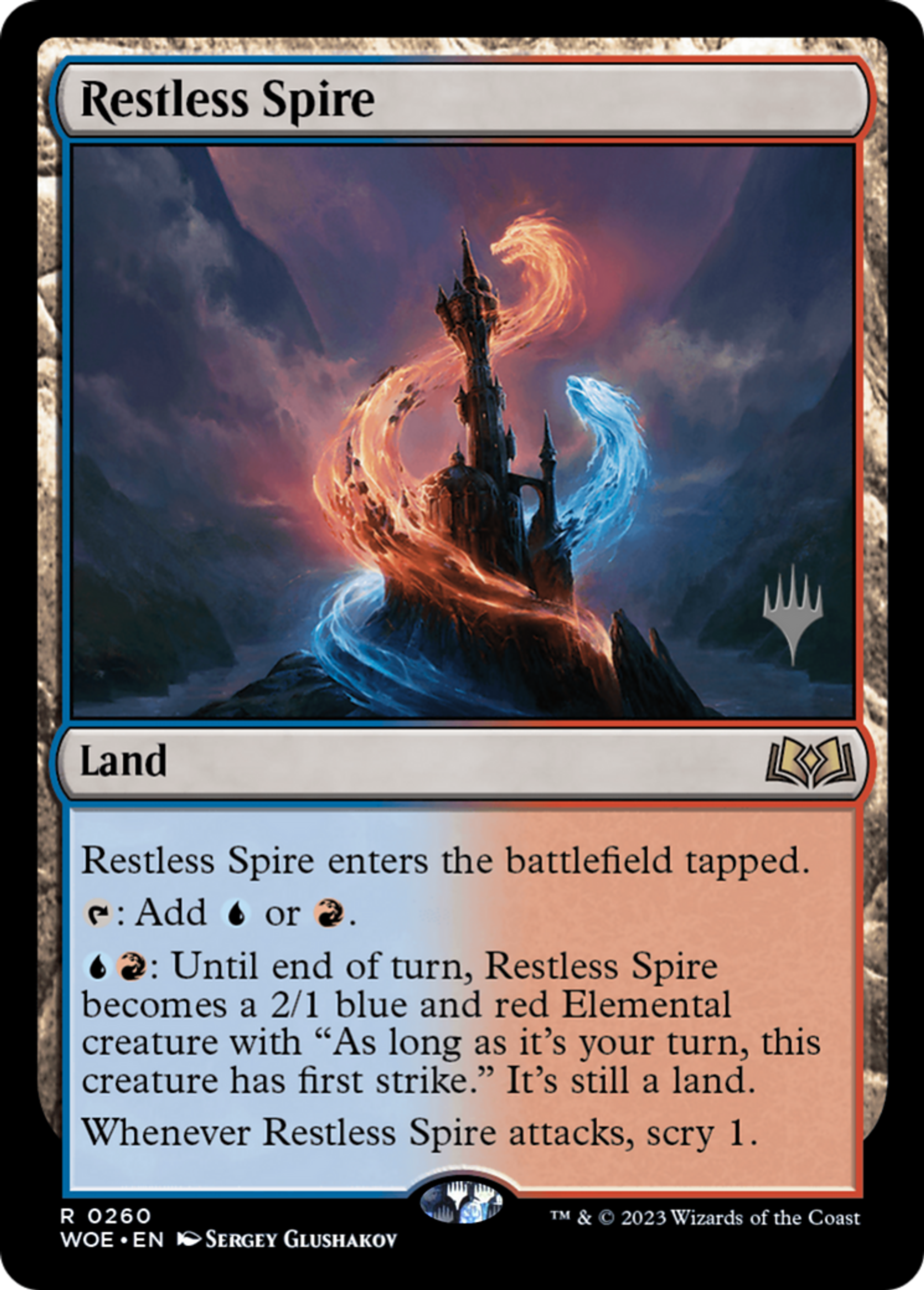Tour tourmentée — Wilds of Eldraine Promos — Magic: The Gathering