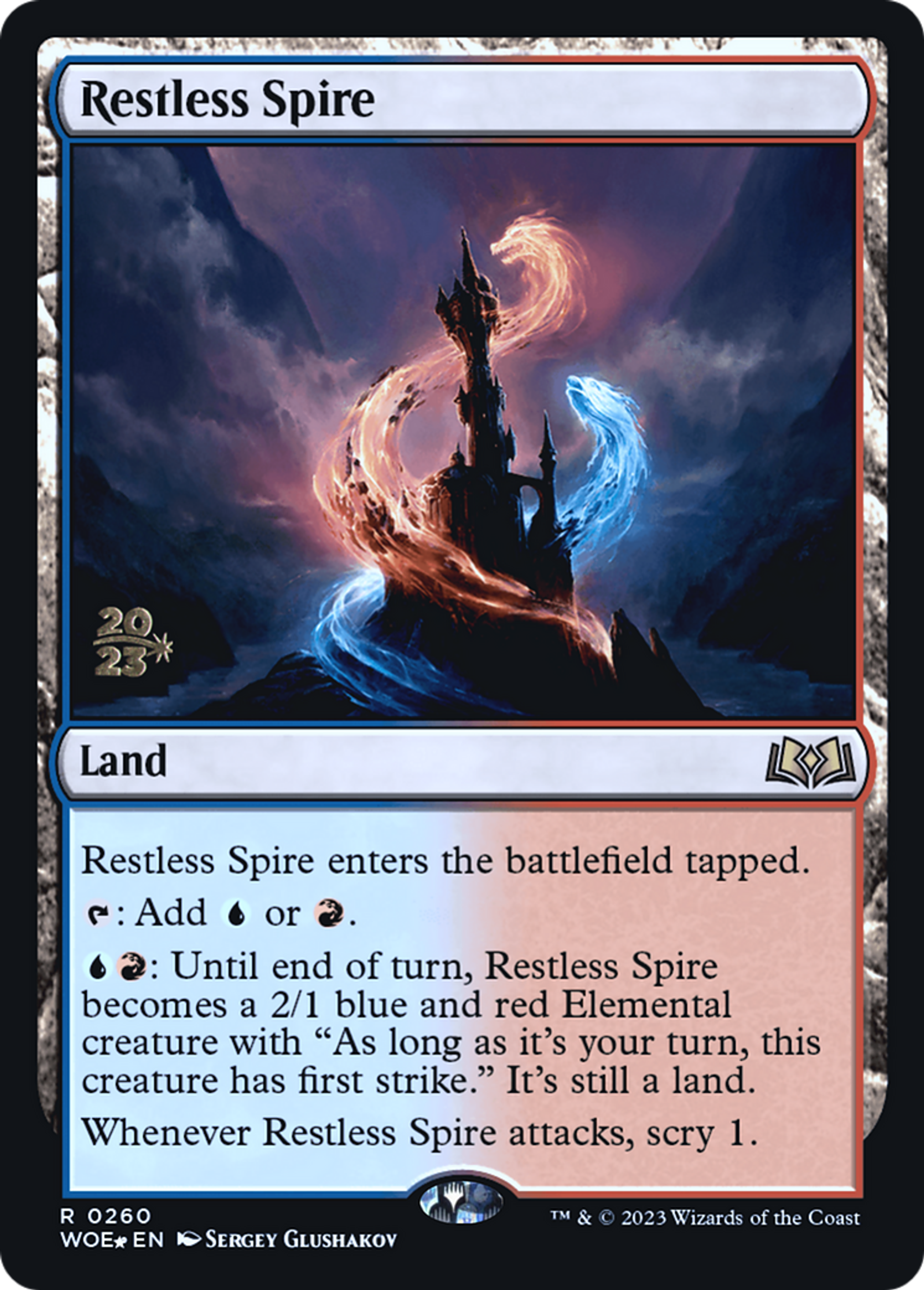 Tour tourmentée — Wilds of Eldraine Promos — Magic: The Gathering