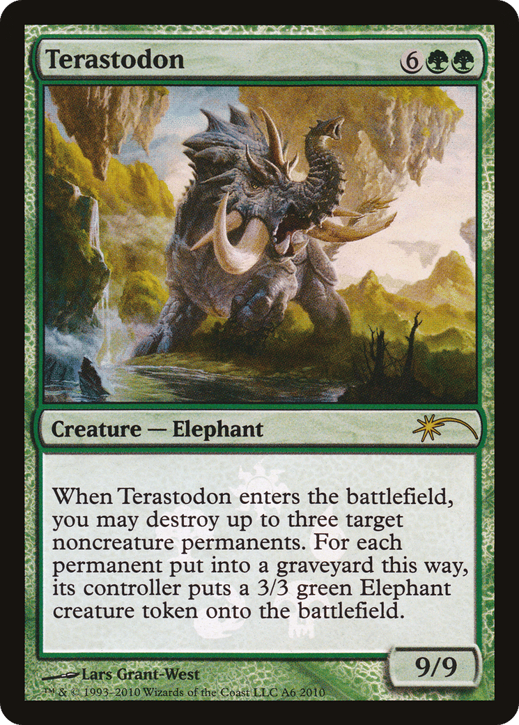 Terastodon — Worldwake Promos — Magic: The Gathering