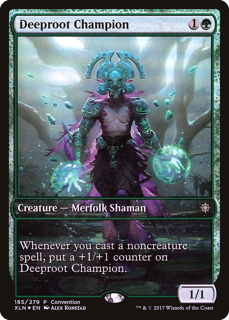 Deeproot Champion — Ixalan Promos — Magic: The Gathering