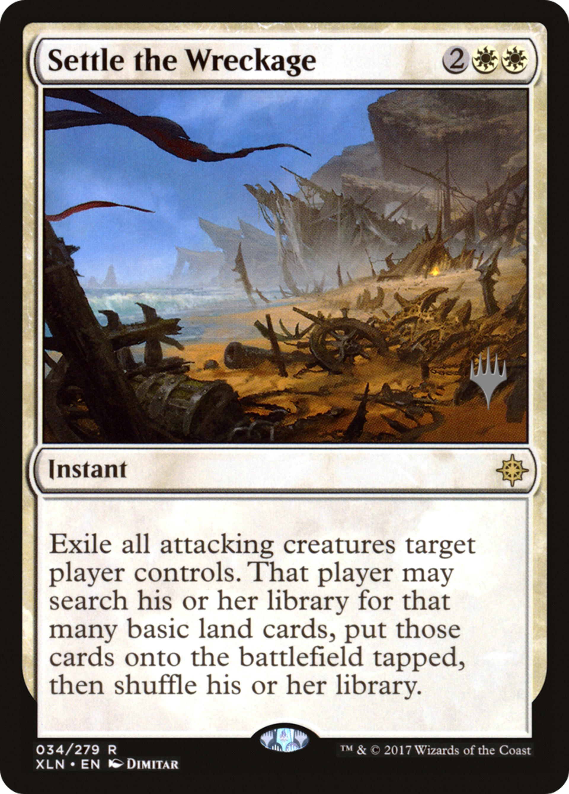 Settle the Wreckage — Ixalan Promos — Magic: The Gathering