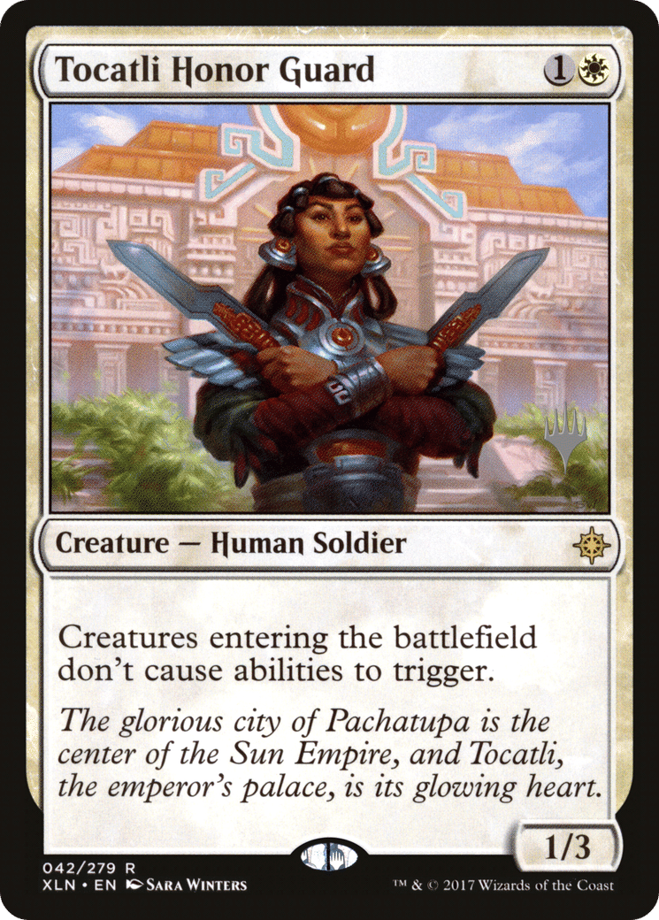 Tocatli Honor Guard — Ixalan Promos — Magic: The Gathering