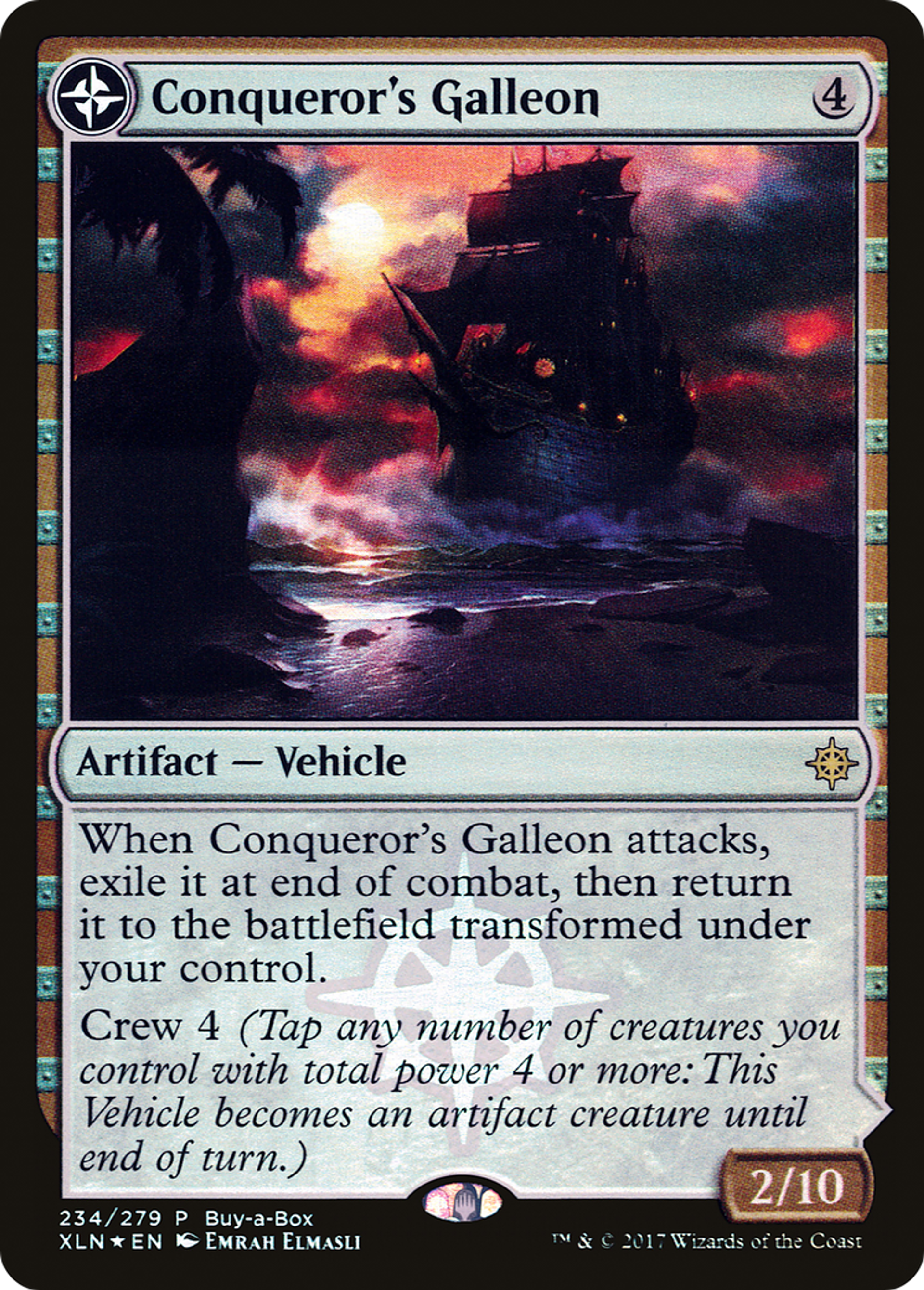 Conqueror's Galleon // Conqueror's Foothold — XLN Treasure Chest — Magic: The Gathering