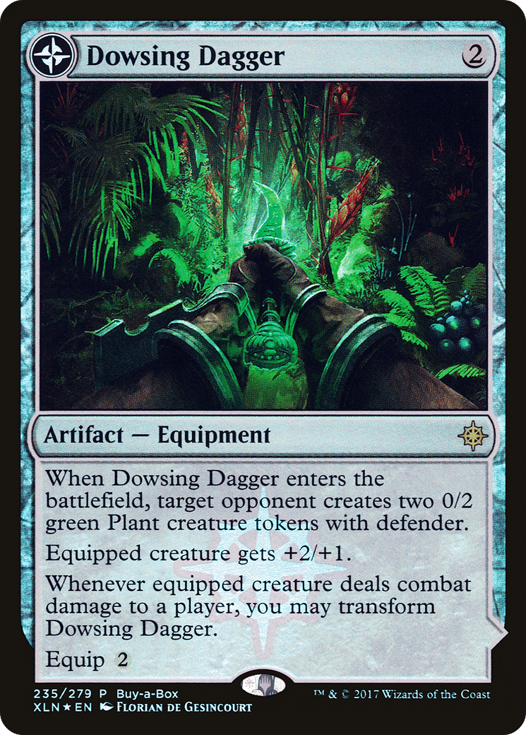 Dowsing Dagger // Lost Vale — XLN Treasure Chest — Magic: The Gathering