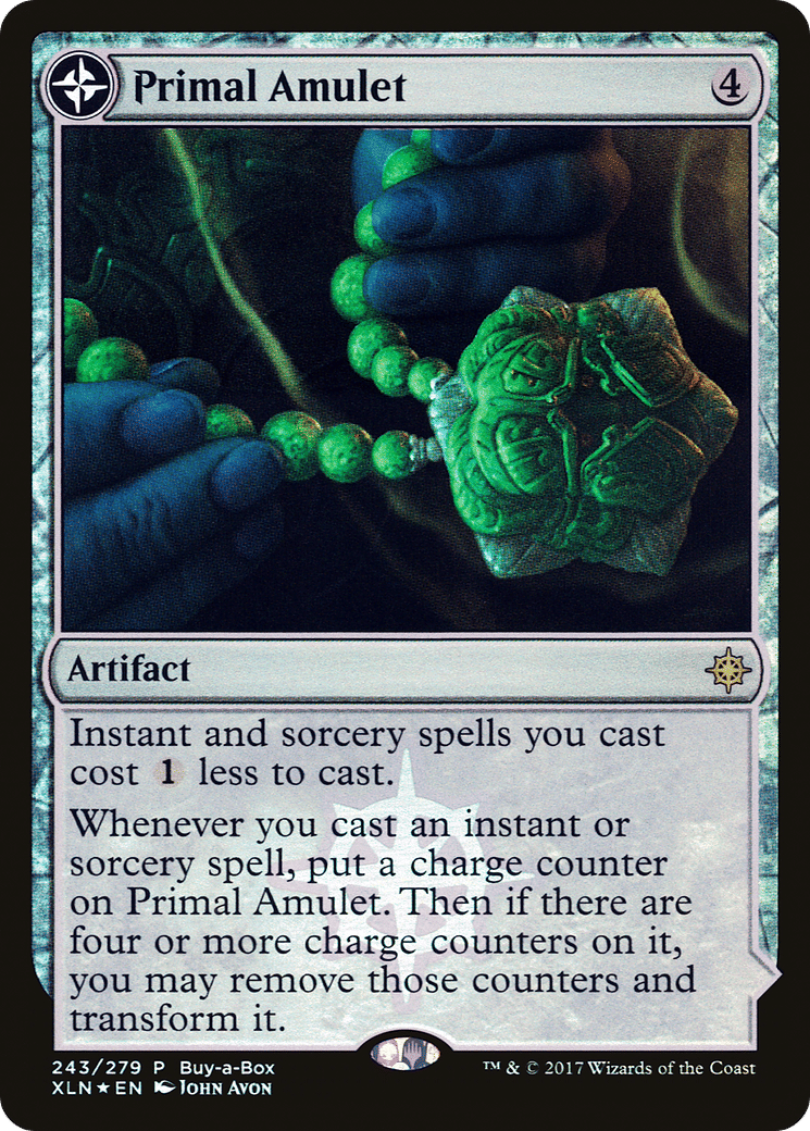 Primal Amulet // Primal Wellspring — XLN Treasure Chest — Magic: The Gathering