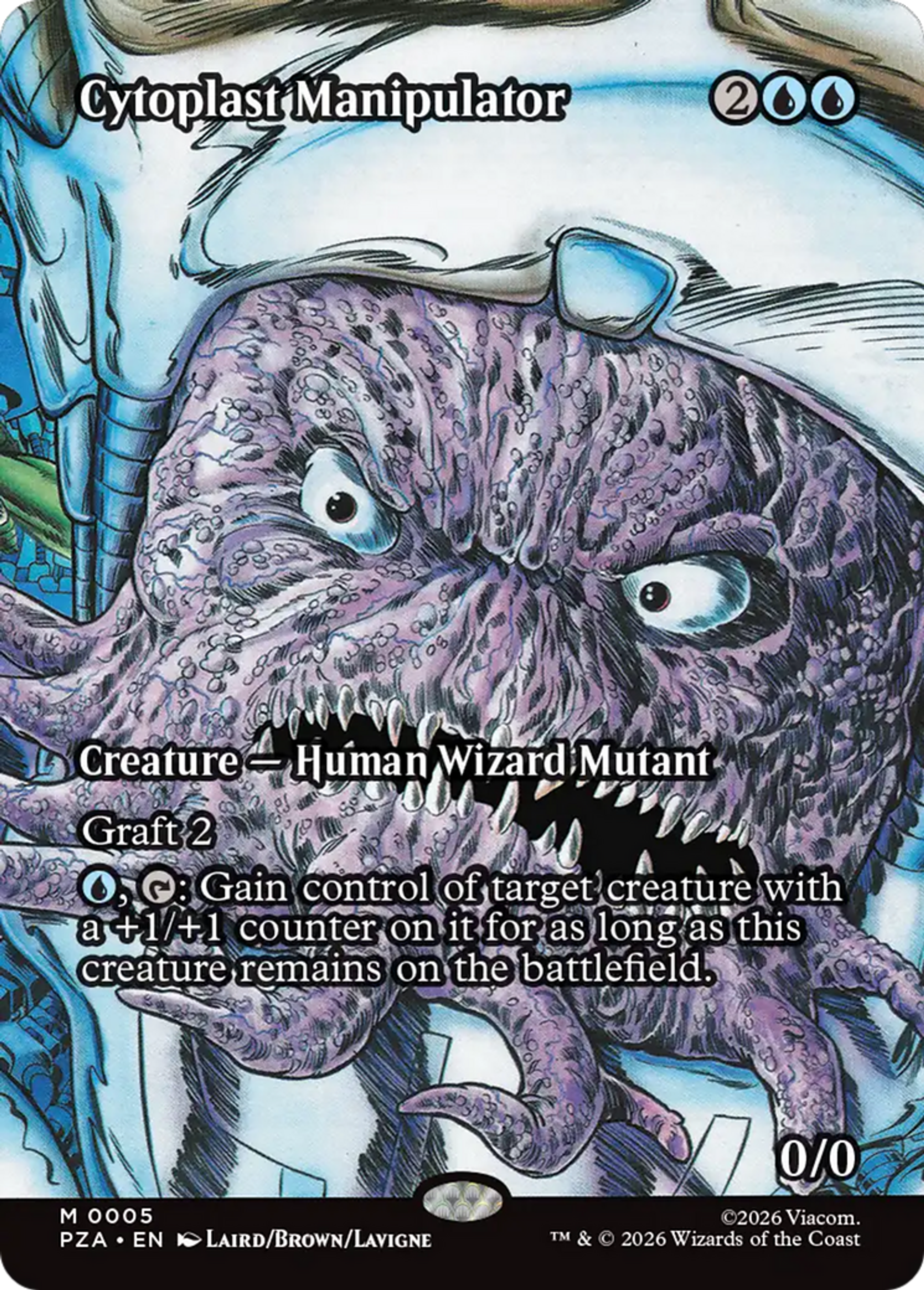 Cytoplast Manipulator — Teenage Mutant Ninja Turtles Source Material — Magic: The Gathering