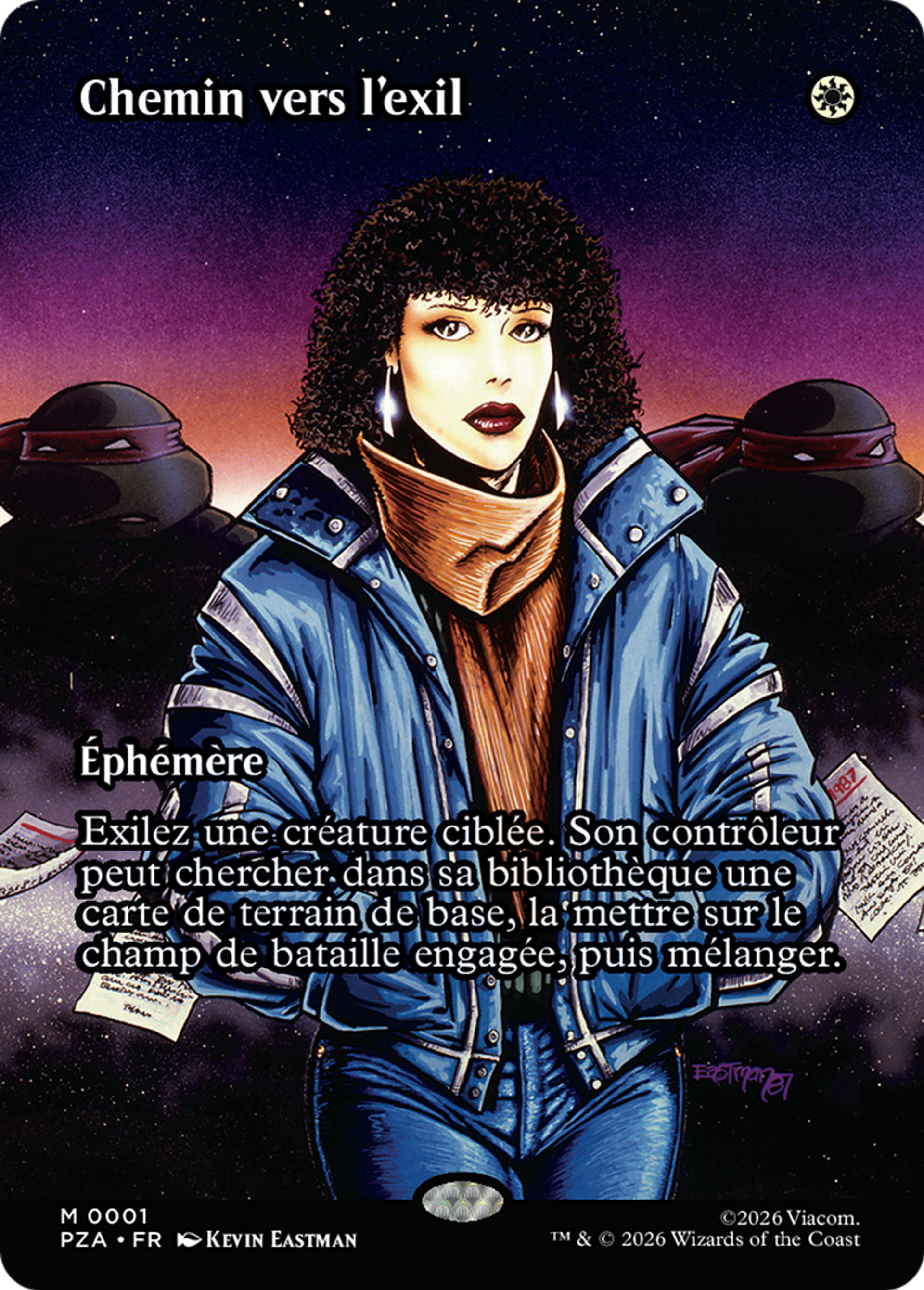 Chemin vers l'exil — Teenage Mutant Ninja Turtles Source Material — Magic: The Gathering